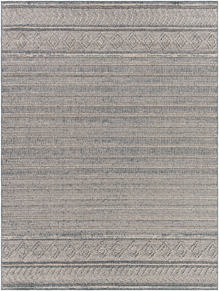 Sarasota Machine Woven Rug — Blue/Brown