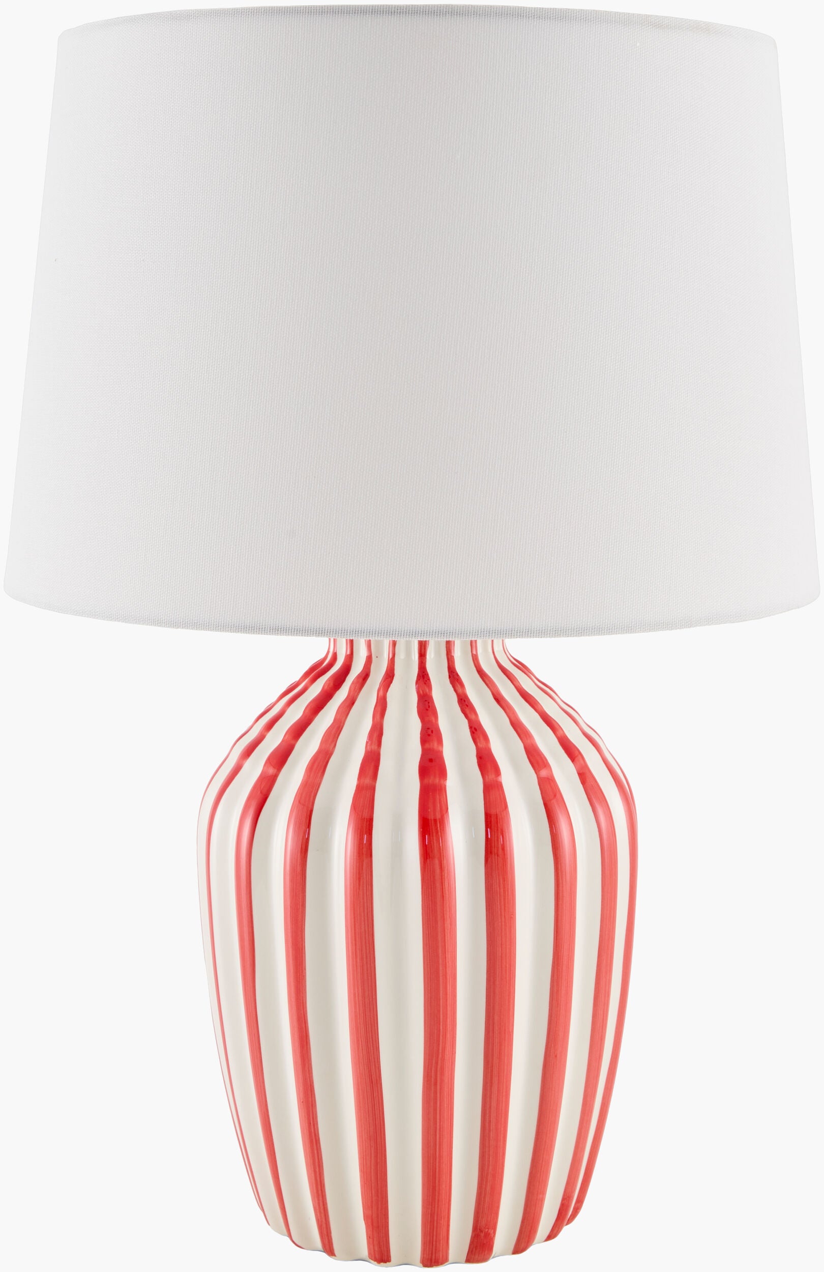 Stratos Accent Table Lamp — Red