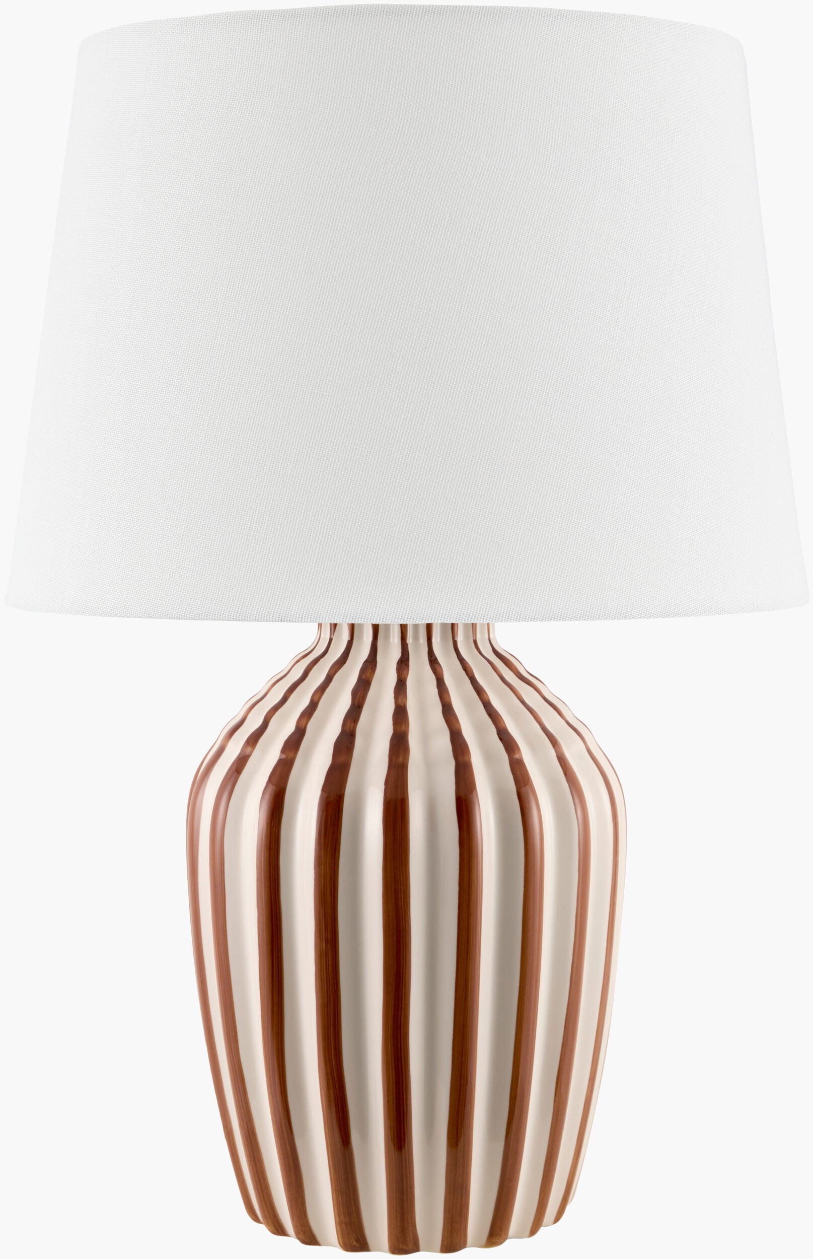 Stratos Accent Table Lamp — Brown