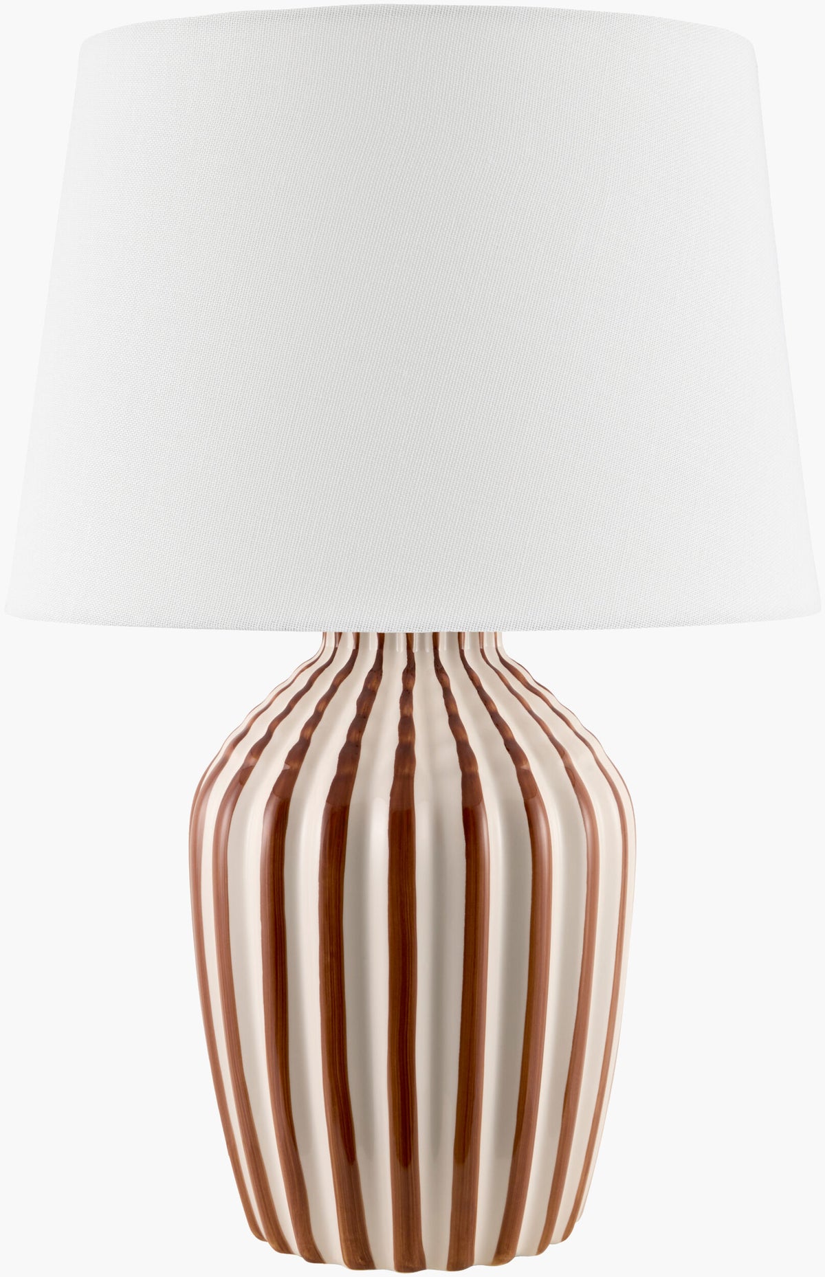 Stratos Accent Table Lamp — Brown