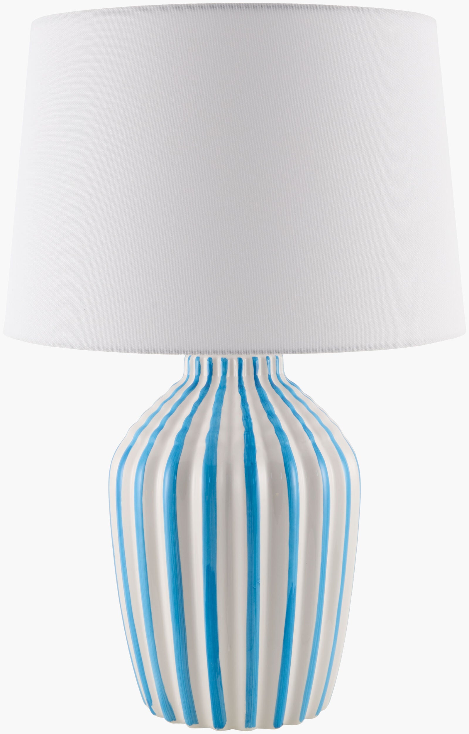 Stratos Accent Table Lamp — Aqua