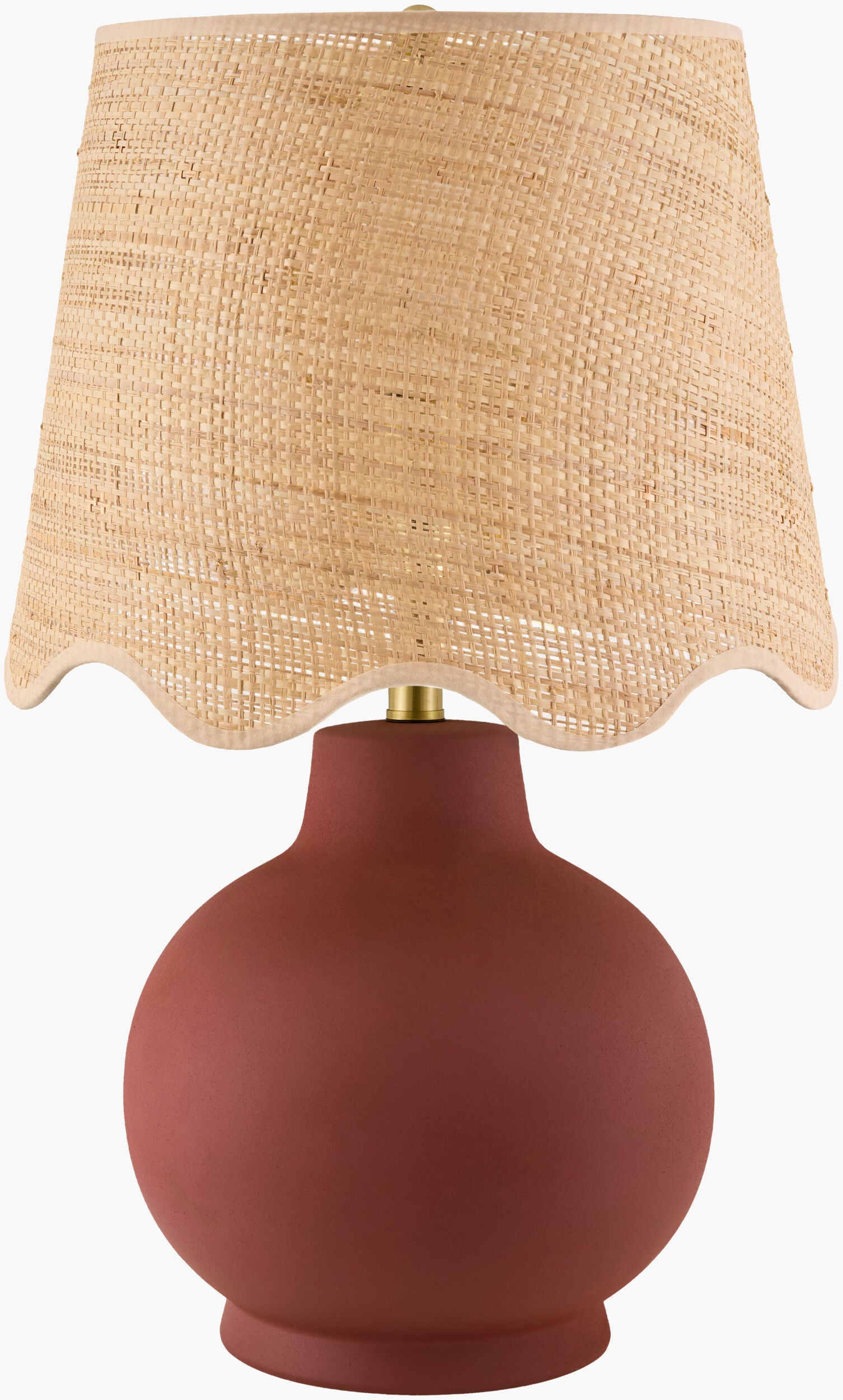 Stella Diminuta Accent Table Lamp — Dark Red