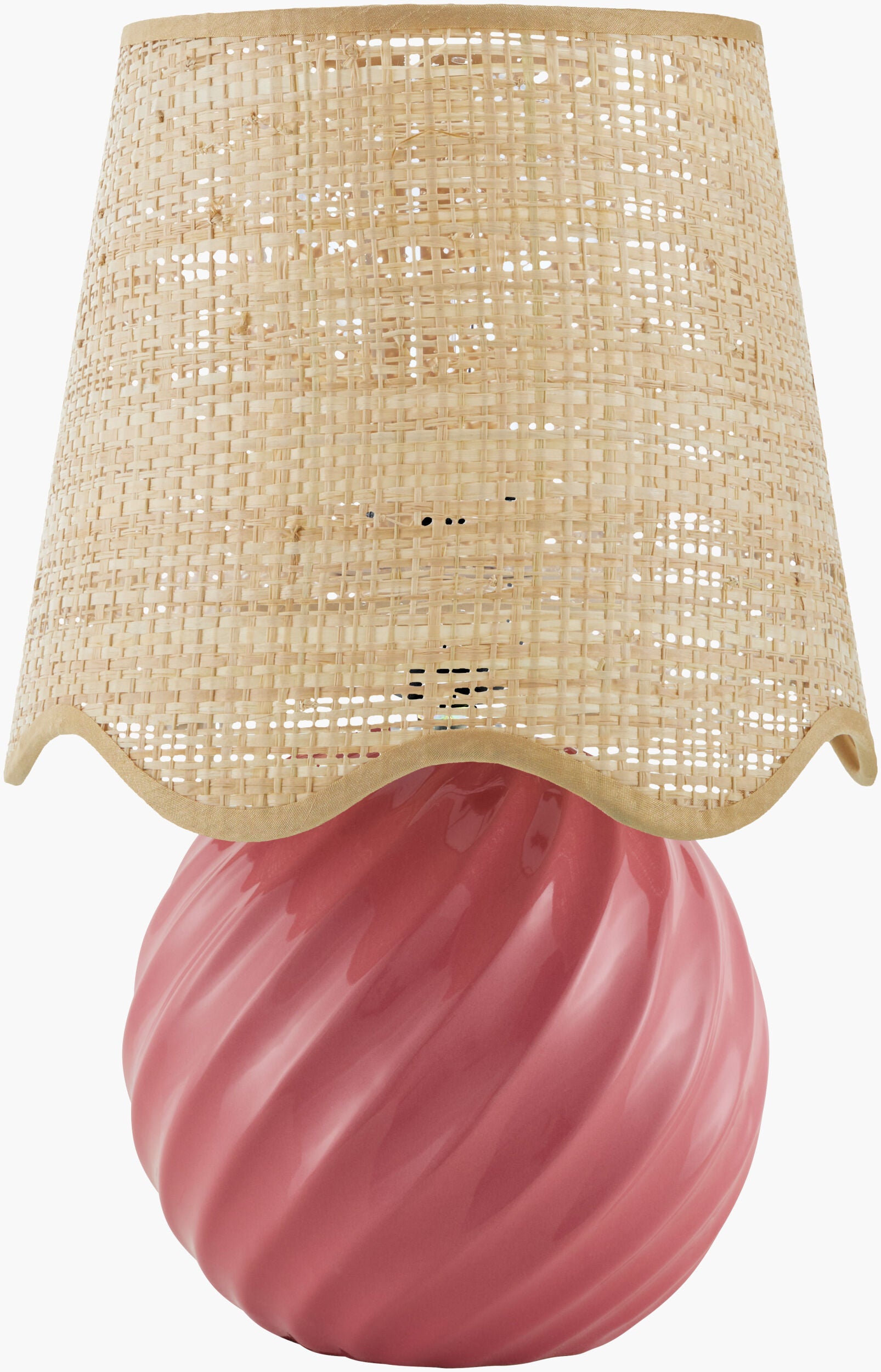 Stelvio Accent Table Lamp — Pink