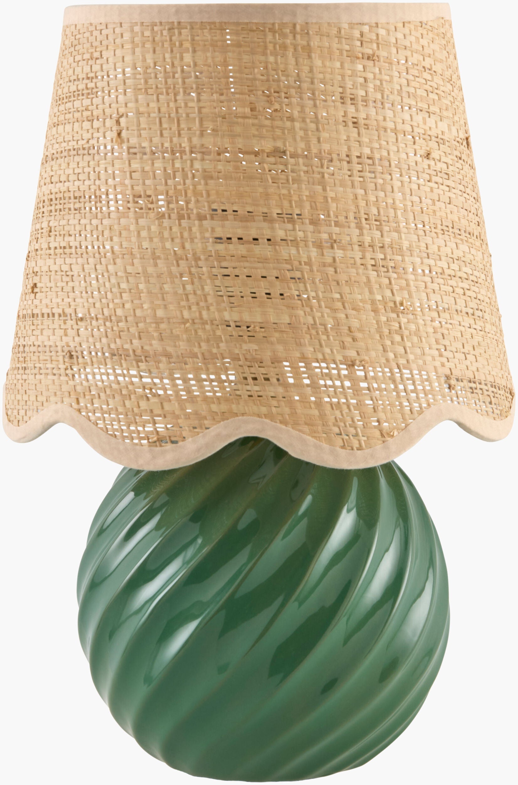 Stelvio Accent Table Lamp — Dark Green