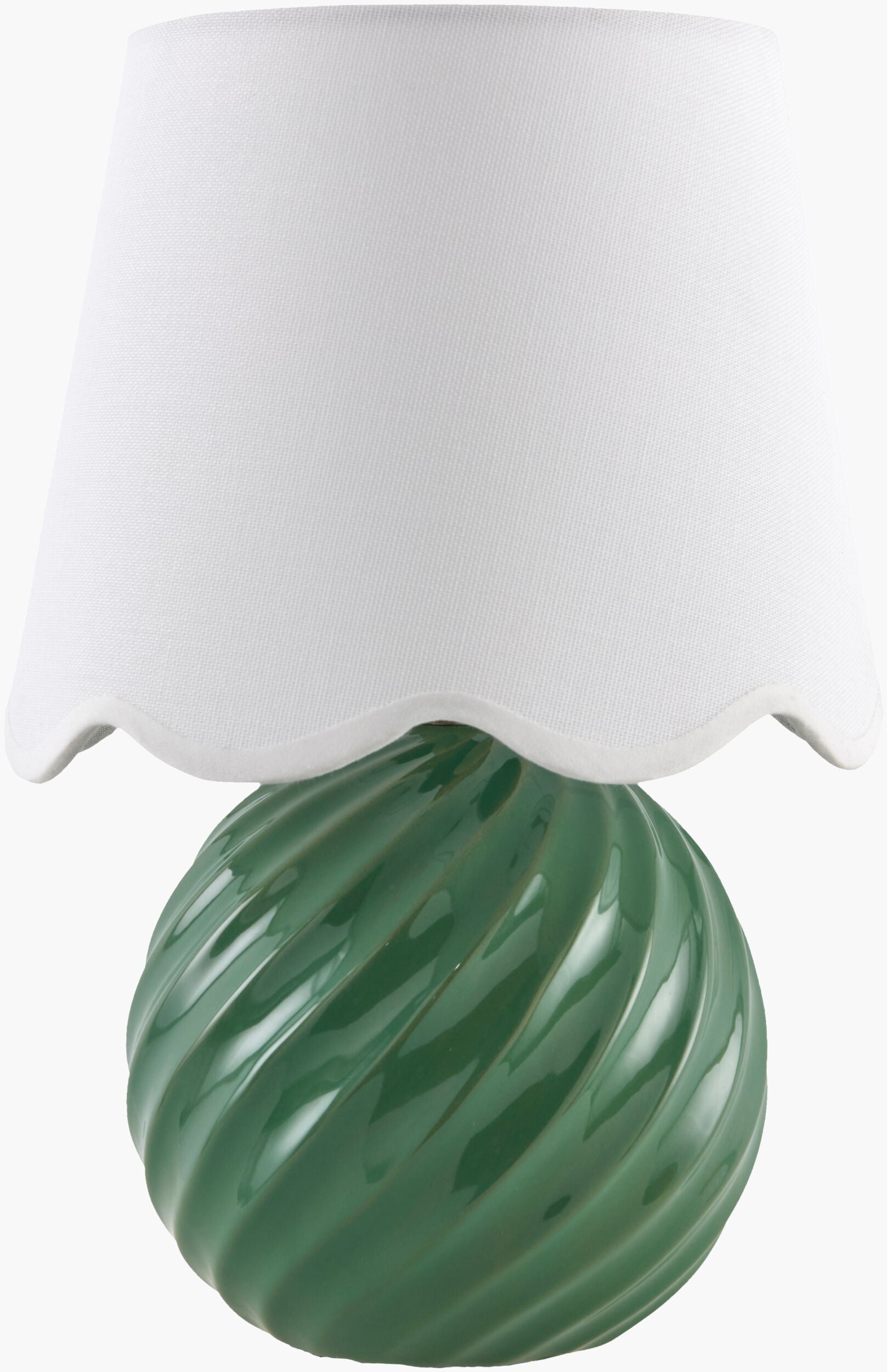 Stelvio Accent Table Lamp — Dark Green