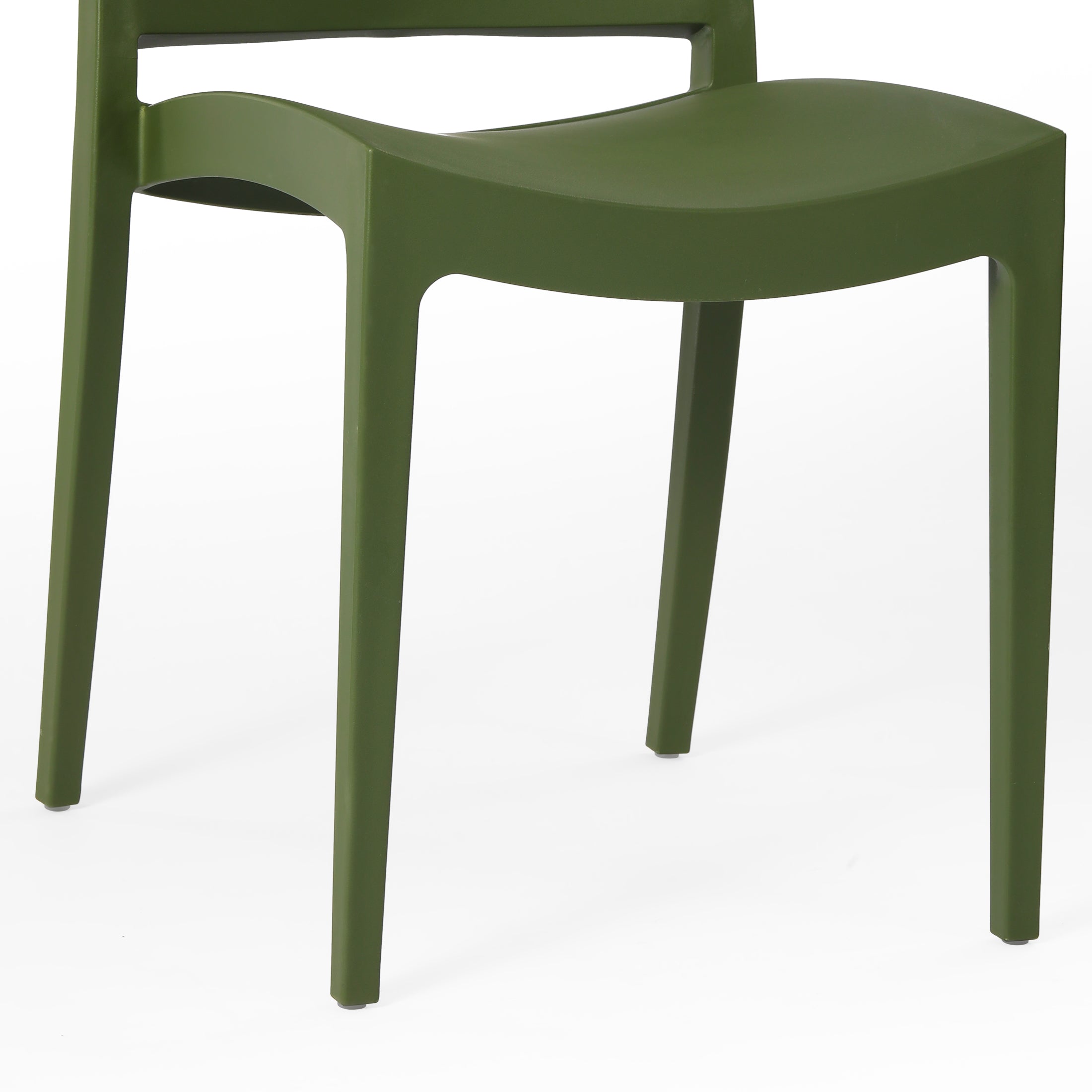 Polyform Stacking Dining Side Chair (Set of 2) Seahawk Designs Patio Dining Chairs