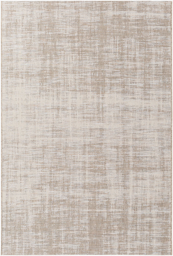 Santa Cruz Machine Woven Rug — Brown/Cream