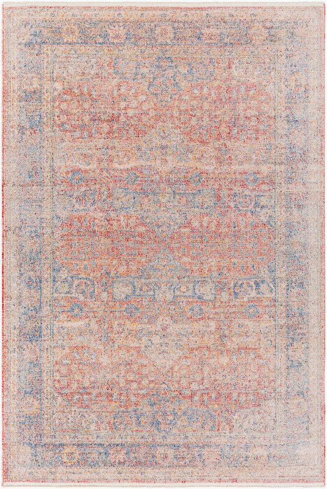 Subtle Machine Woven Rug — Dark Blue/Ivory