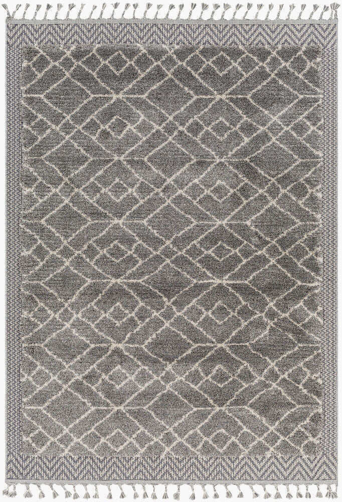 Sousse Machine Woven Rug — Charcoal/Gray