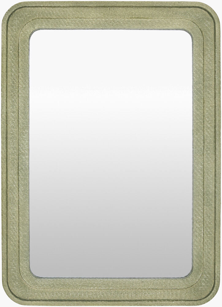 Svara Accent Mirror — Green
