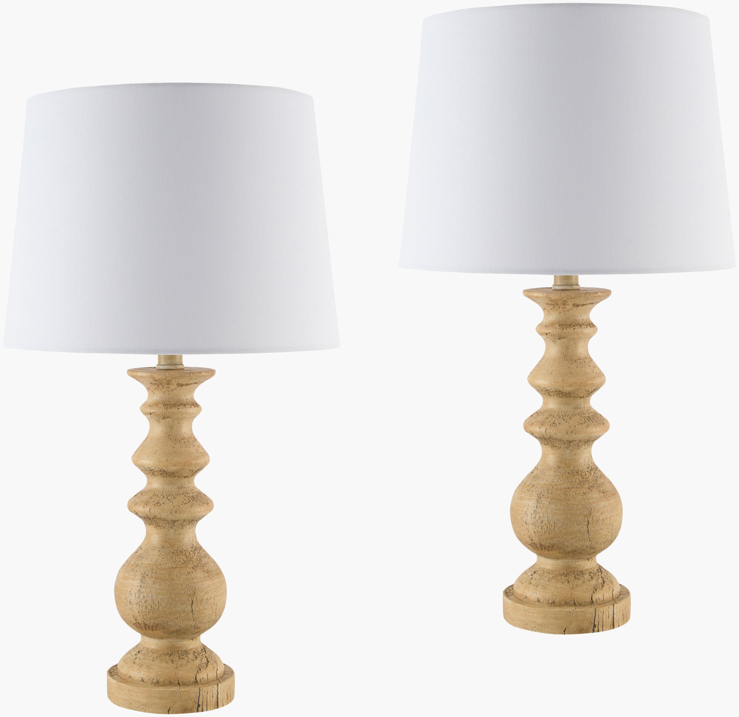 Savara Accent Table Lamp — Cream