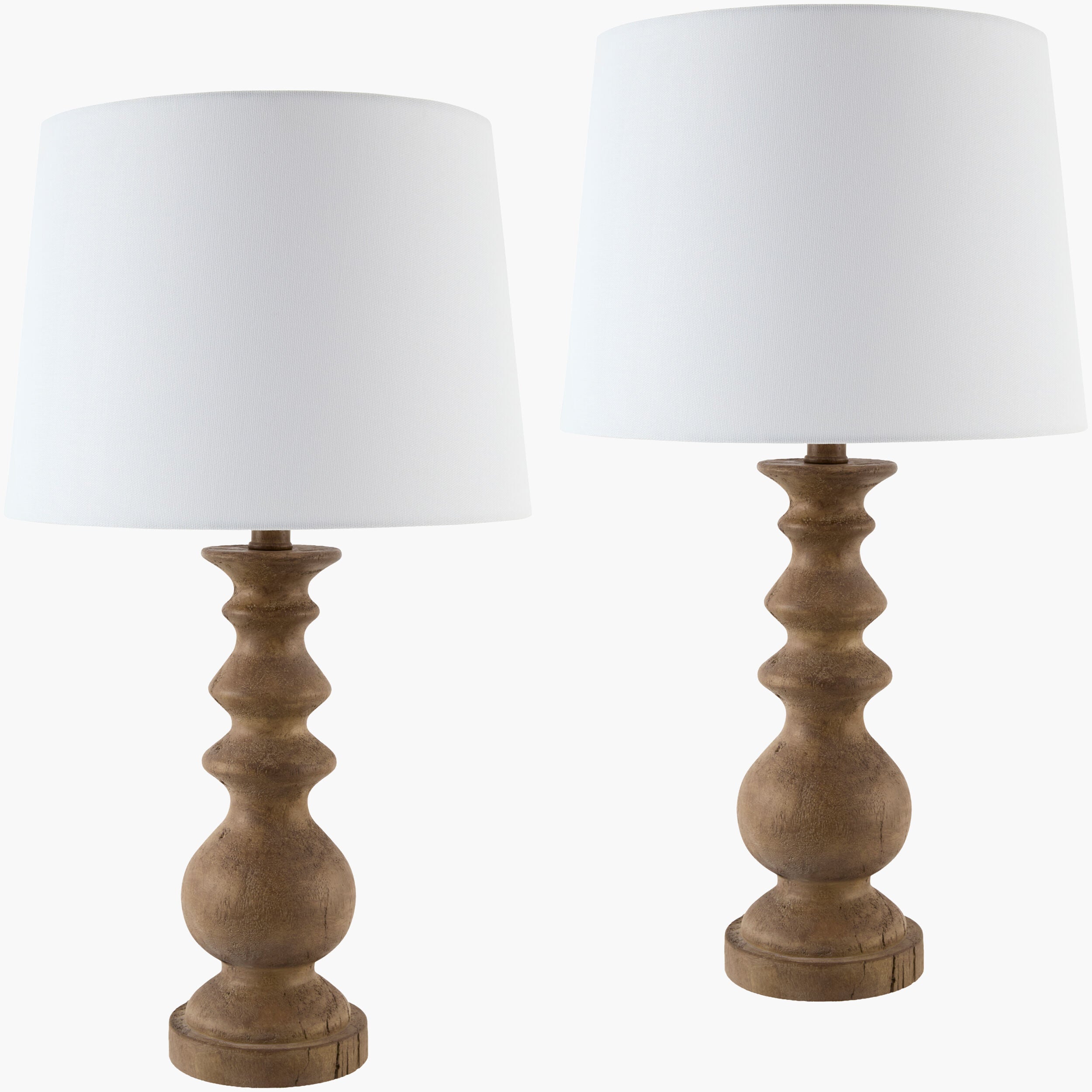 Savara Accent Table Lamp — Brown
