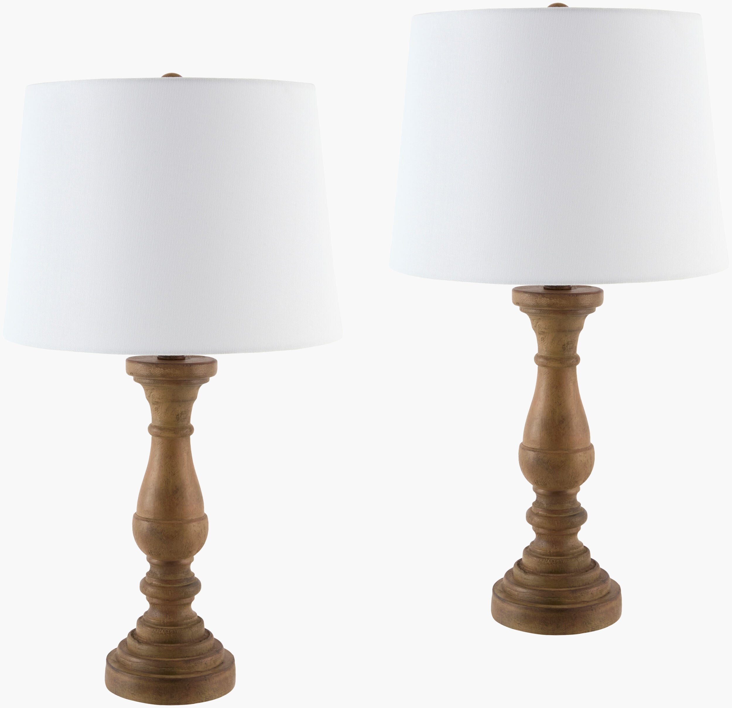 Savara Accent Table Lamp — Brown