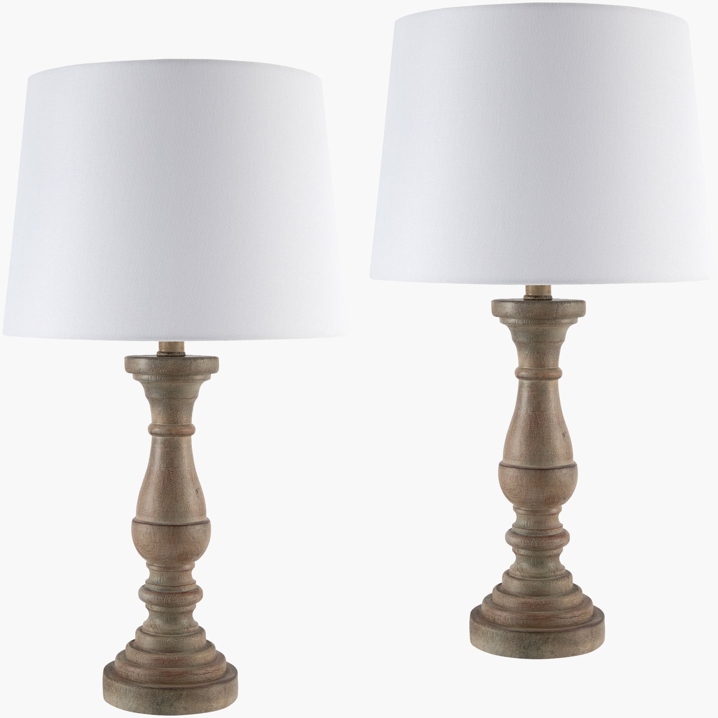 Savara Accent Table Lamp — Light Gray