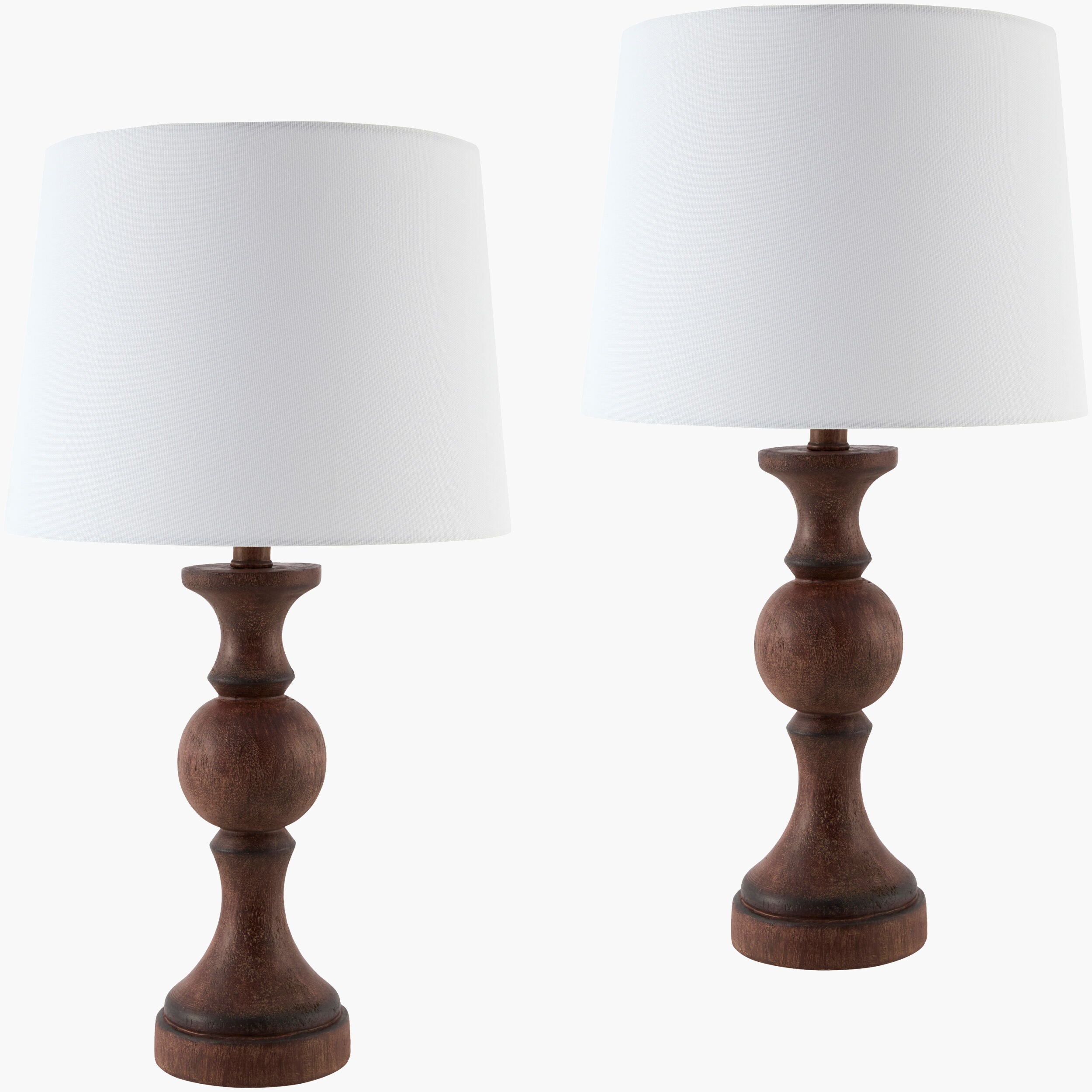 Savara Accent Table Lamp — Dark Brown