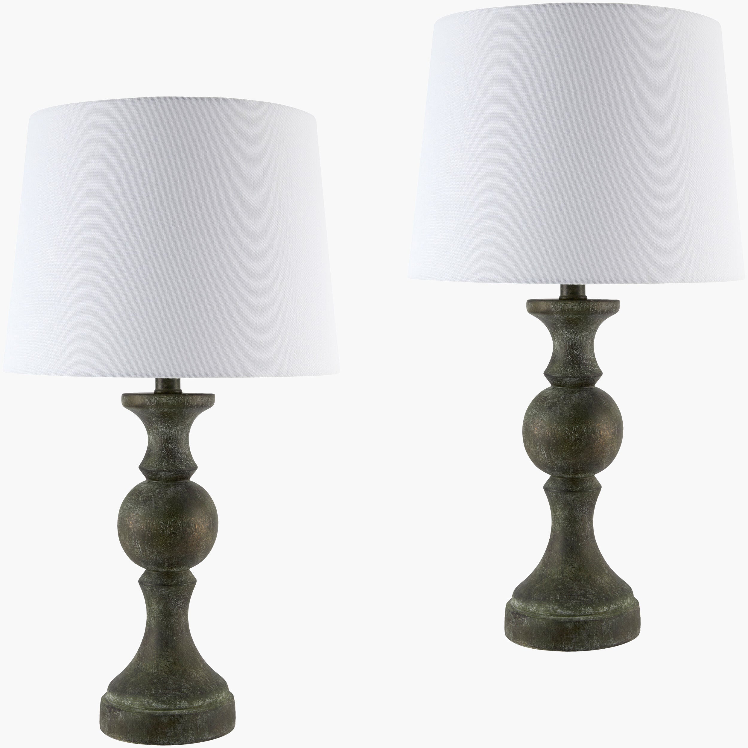 Savara Accent Table Lamp — Light Gray