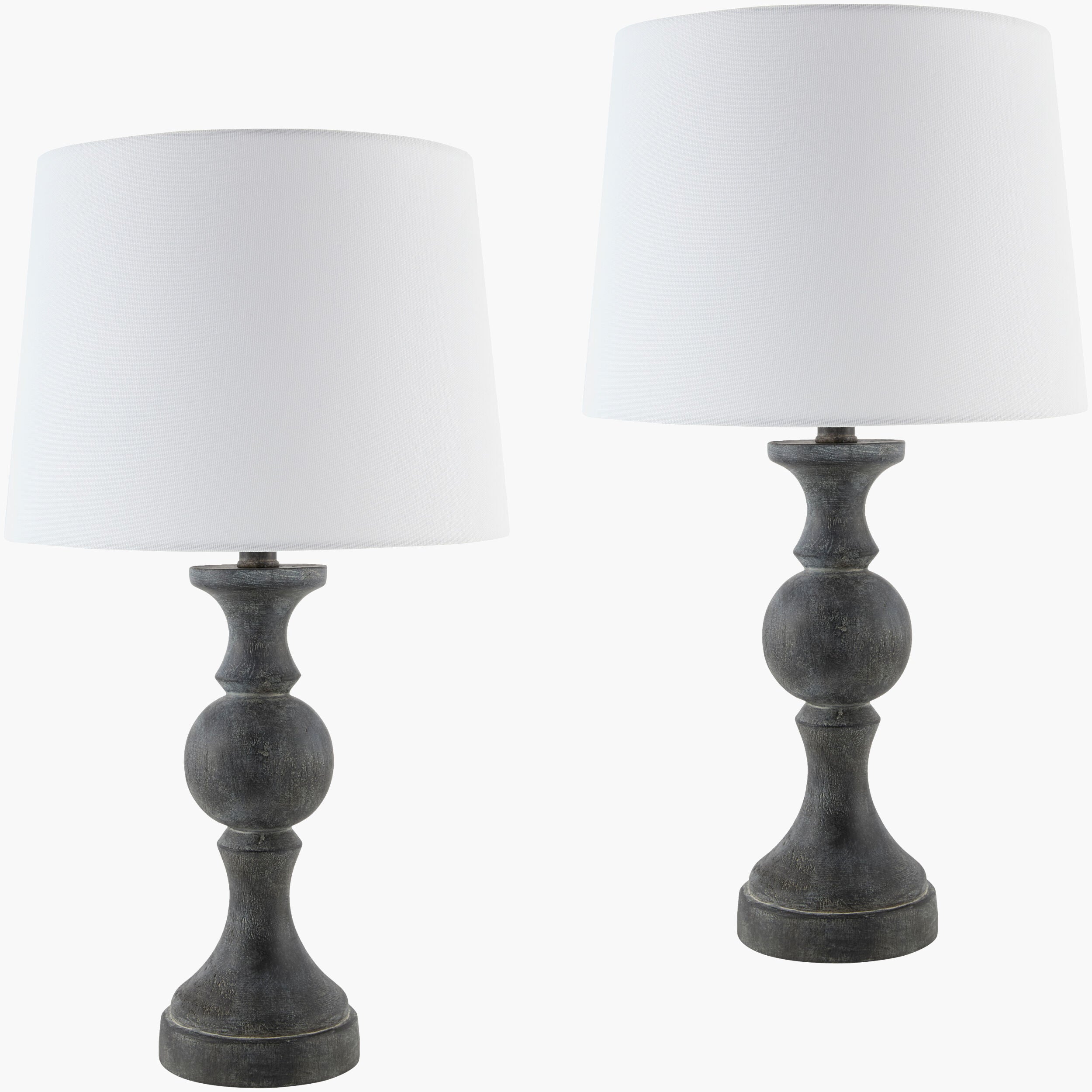 Savara Accent Table Lamp — Gray