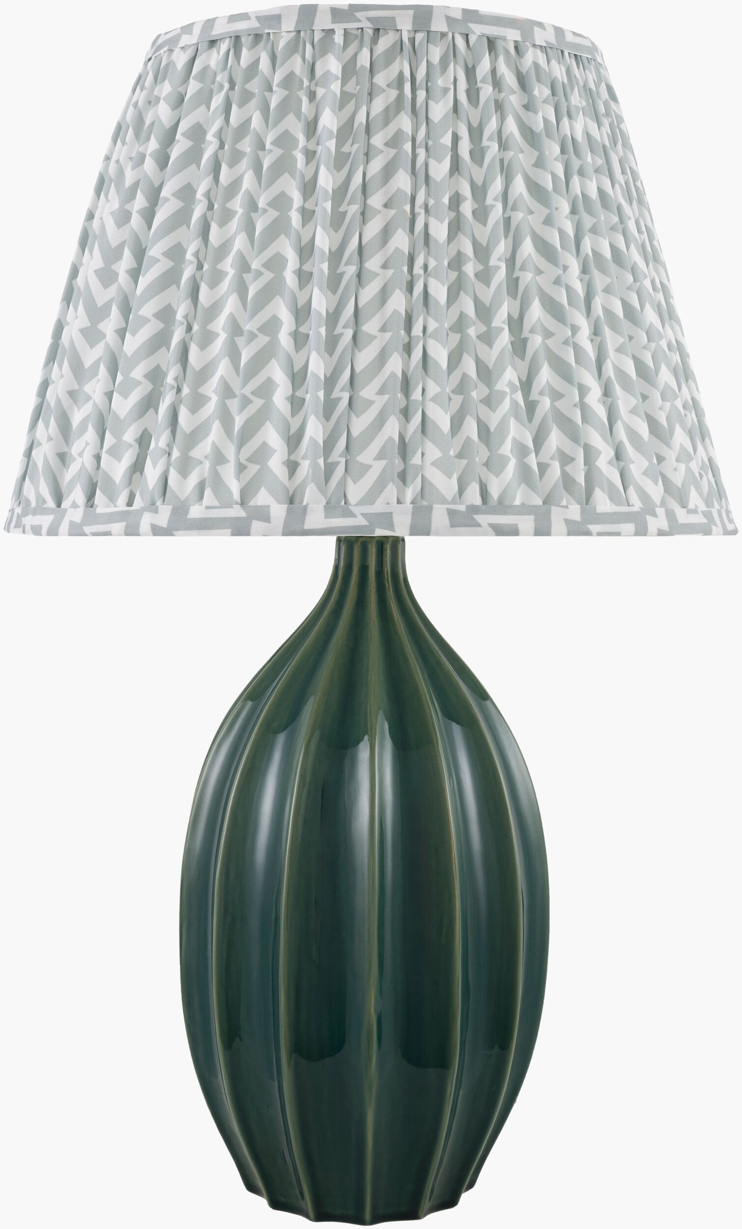 Savari Accent Table Lamp — Green