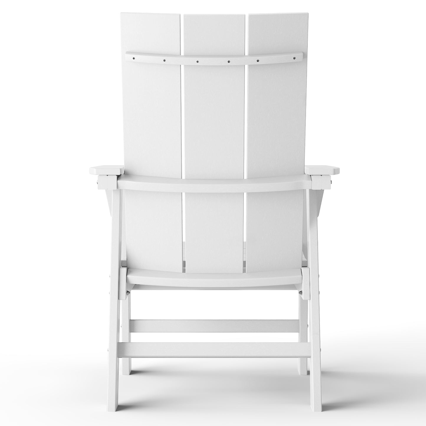 Malibu Modern All-Weather Outdoor Contoured Adirondack Dining Chair Seahawk Designs Patio Dining Chairs