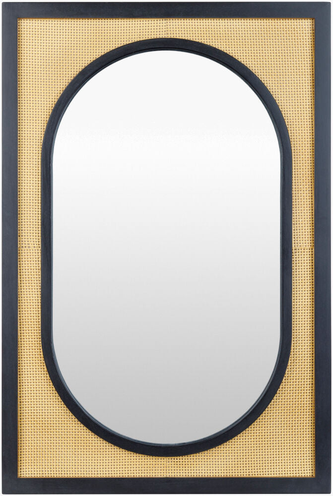 Sulawesi Accent Mirror — Black