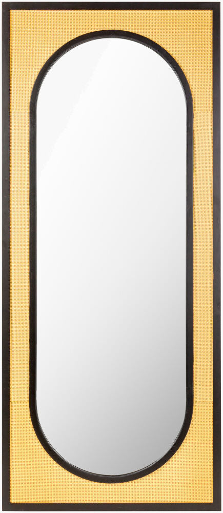 Sulawesi Full Length Mirror — Black