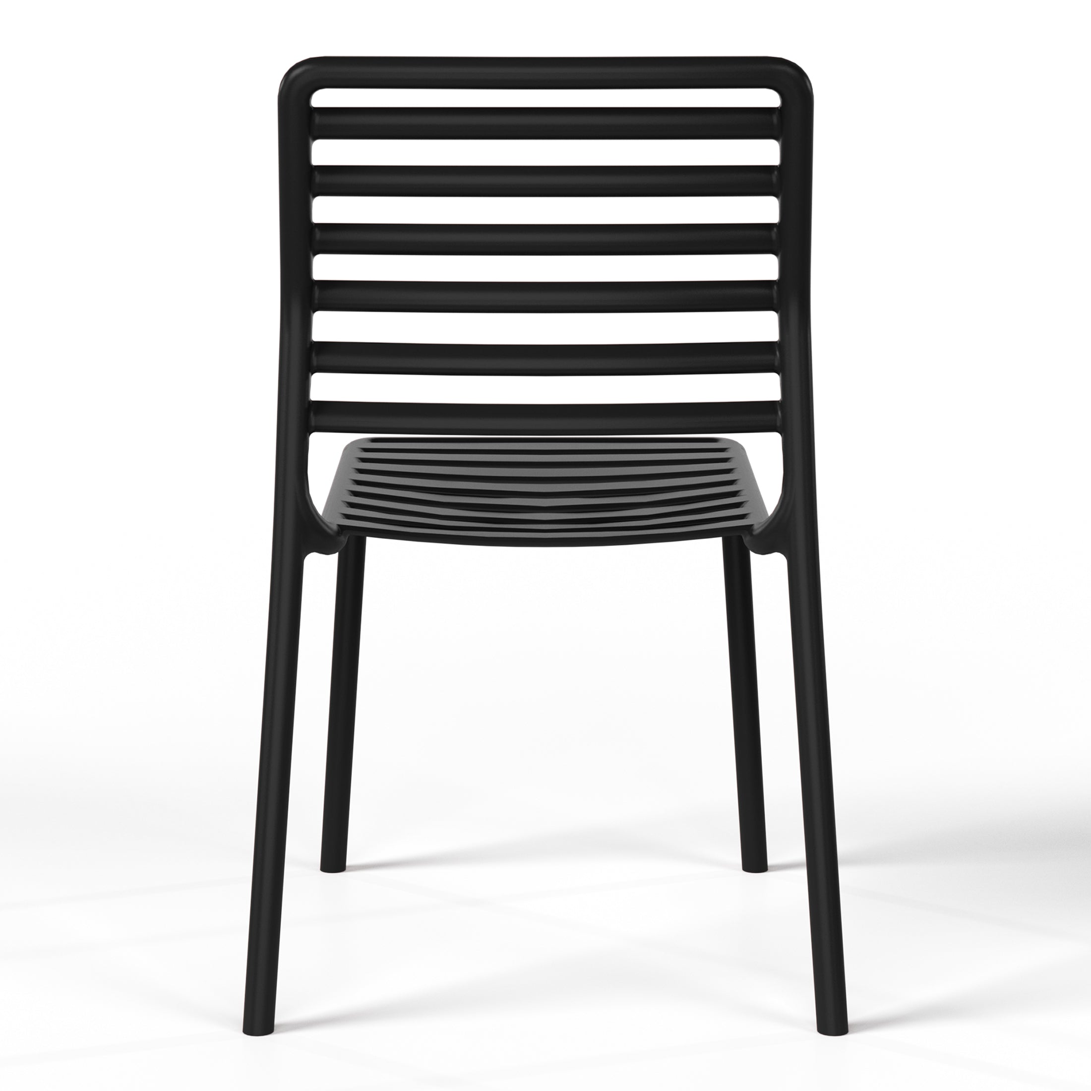 Polyform Stacking Dining Side Chair (Set of 2) Seahawk Designs Patio Dining Chairs