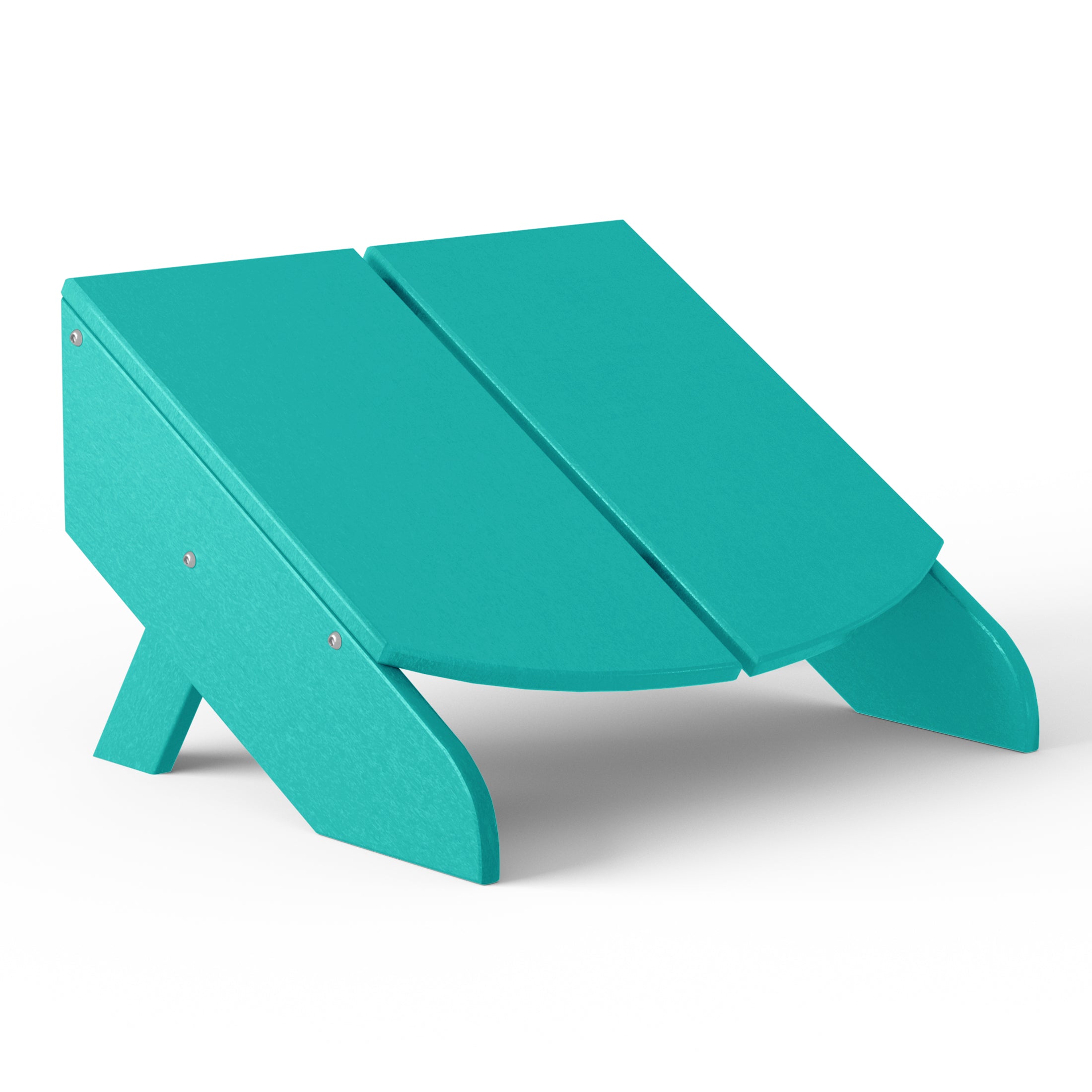 La Quinta Modern Ottoman Turquoise Seahawk Designs Patio Ottomans