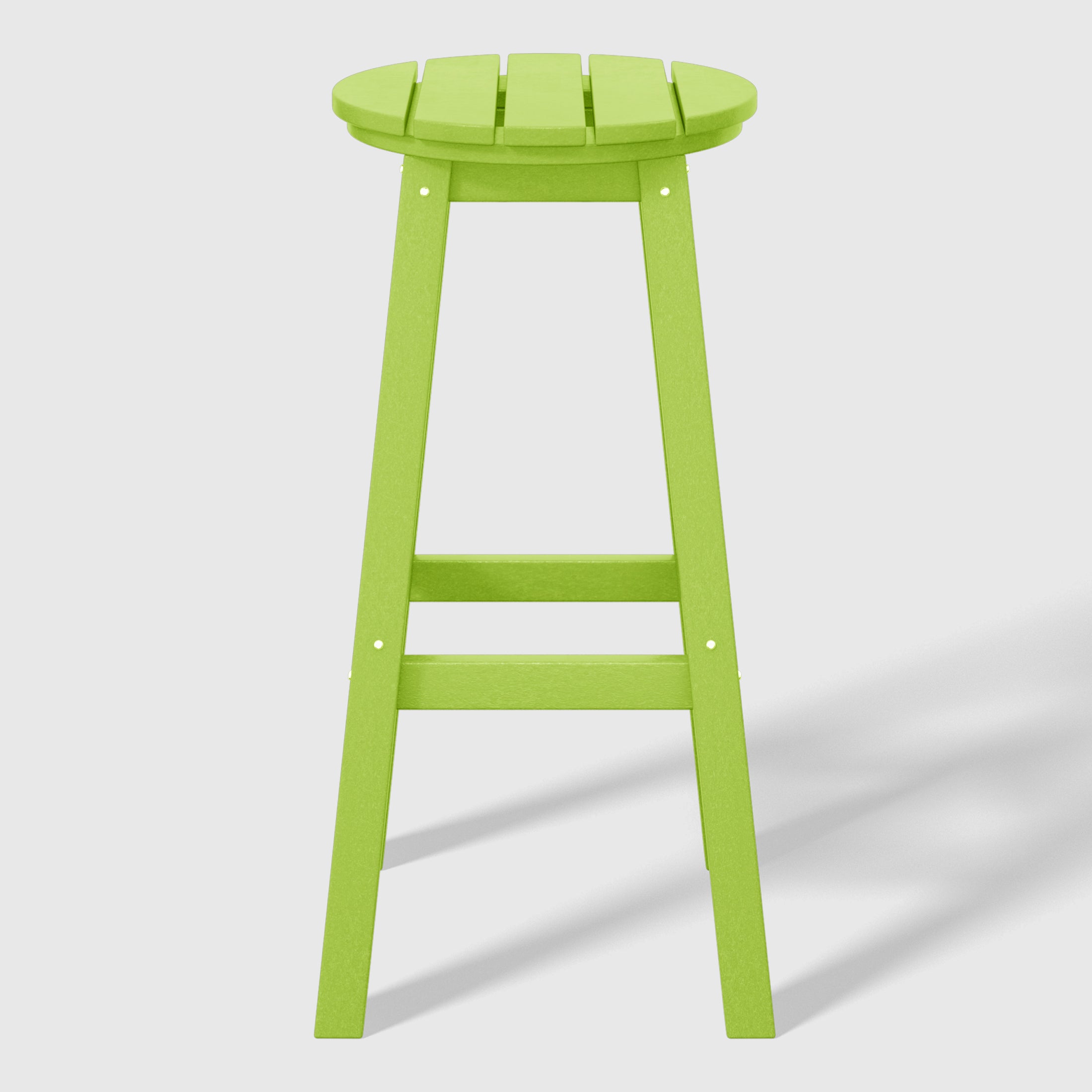 Stockholm All-Weather Outdoor Round Bar Stool (29" Height) Seahawk Designs Patio Bar & Counter Stools