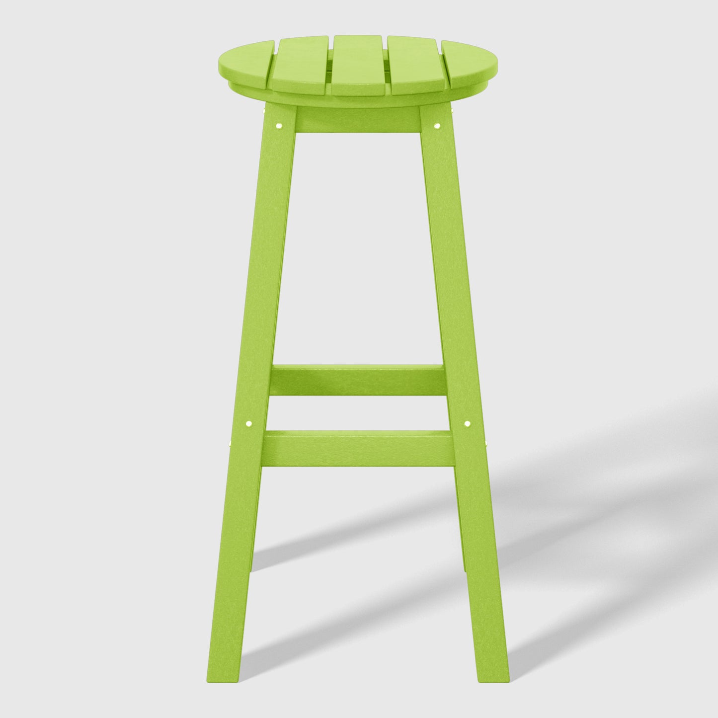 Stockholm All-Weather Outdoor Round Bar Stool (29" Height) Seahawk Designs Patio Bar & Counter Stools