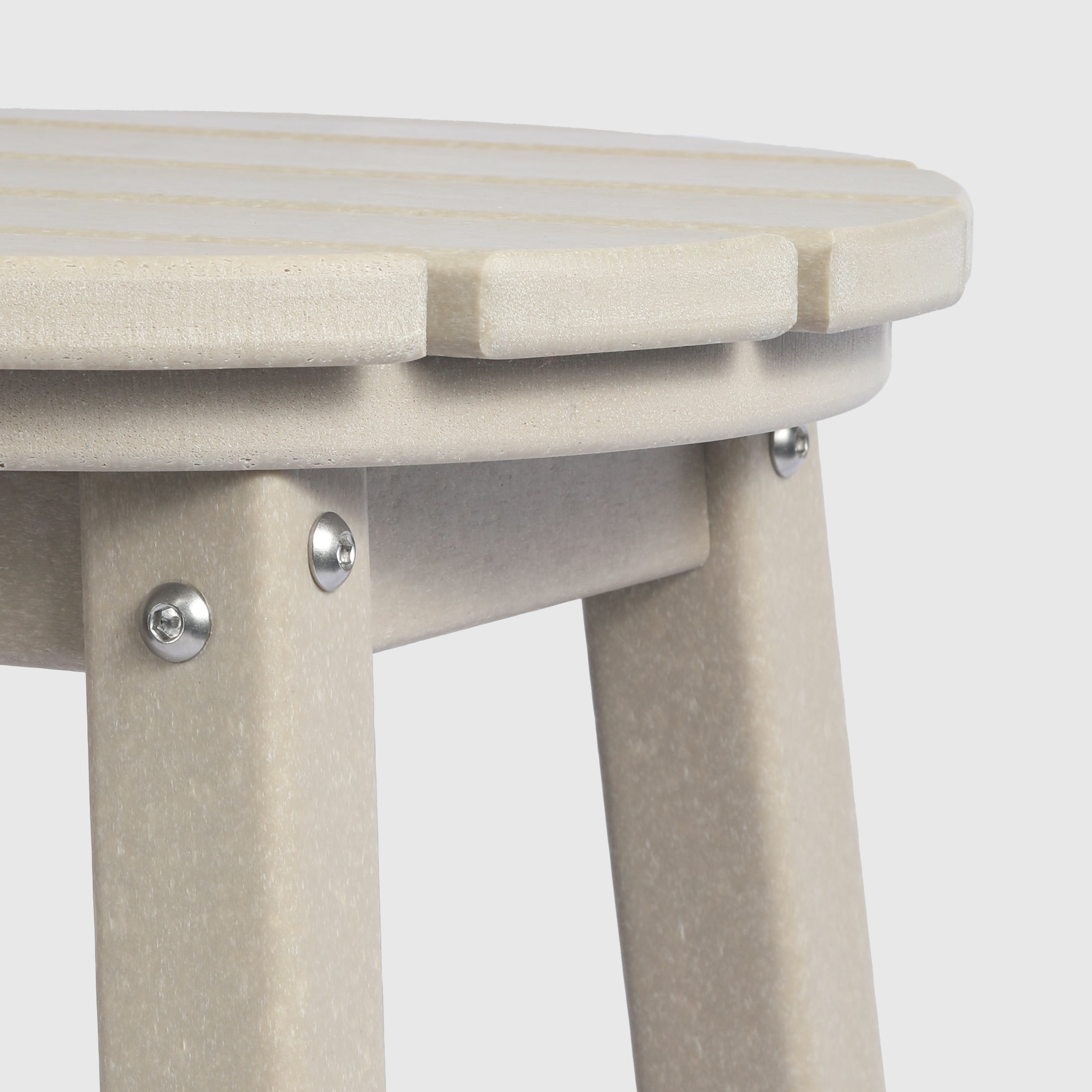 Stockholm All-Weather Outdoor Round Counter Stool (24" Height) Seahawk Designs Patio Bar & Counter Stools