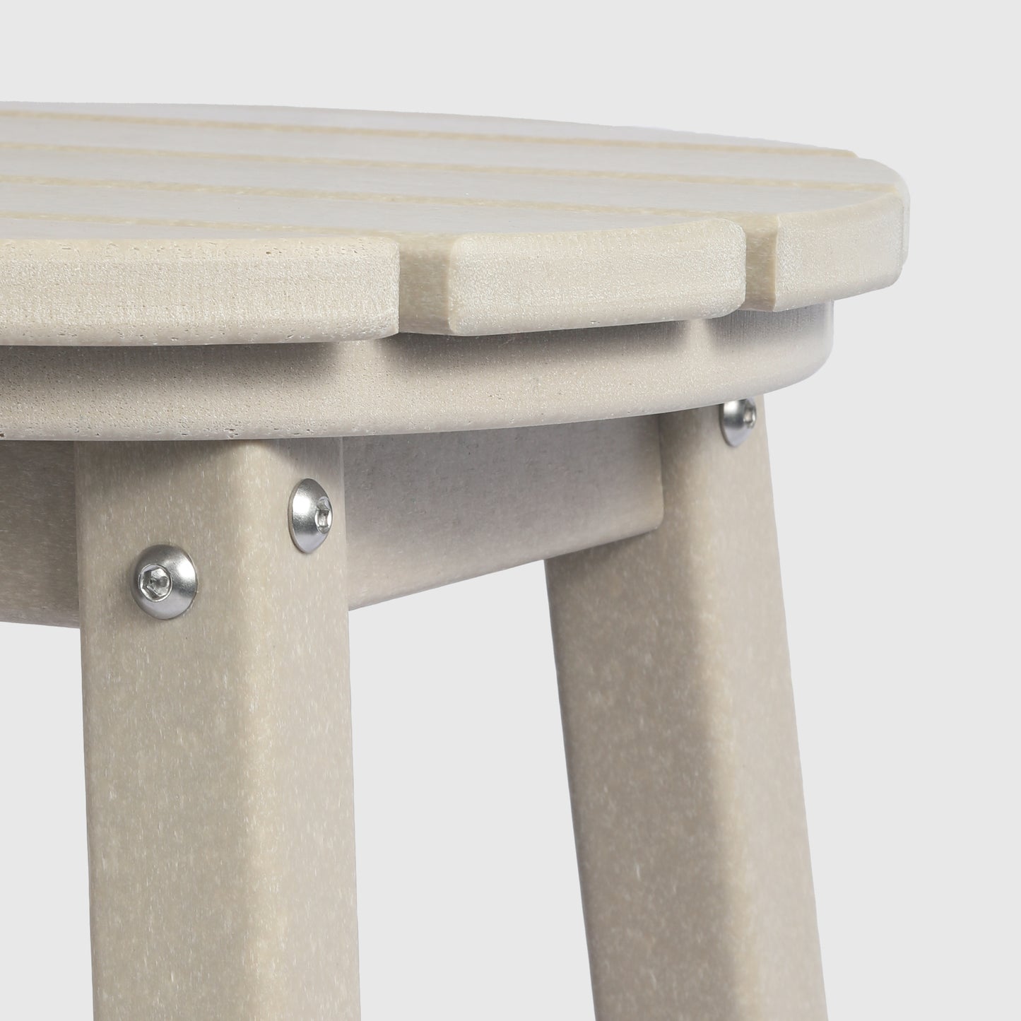 Stockholm All-Weather Outdoor Round Counter Stool (24" Height) Seahawk Designs Patio Bar & Counter Stools