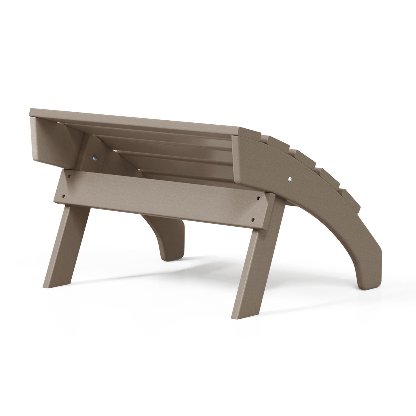 Westport All-Weather Outdoor Adirondack Folding Foot Rest/Ottoman Seahawk Designs Patio Ottomans