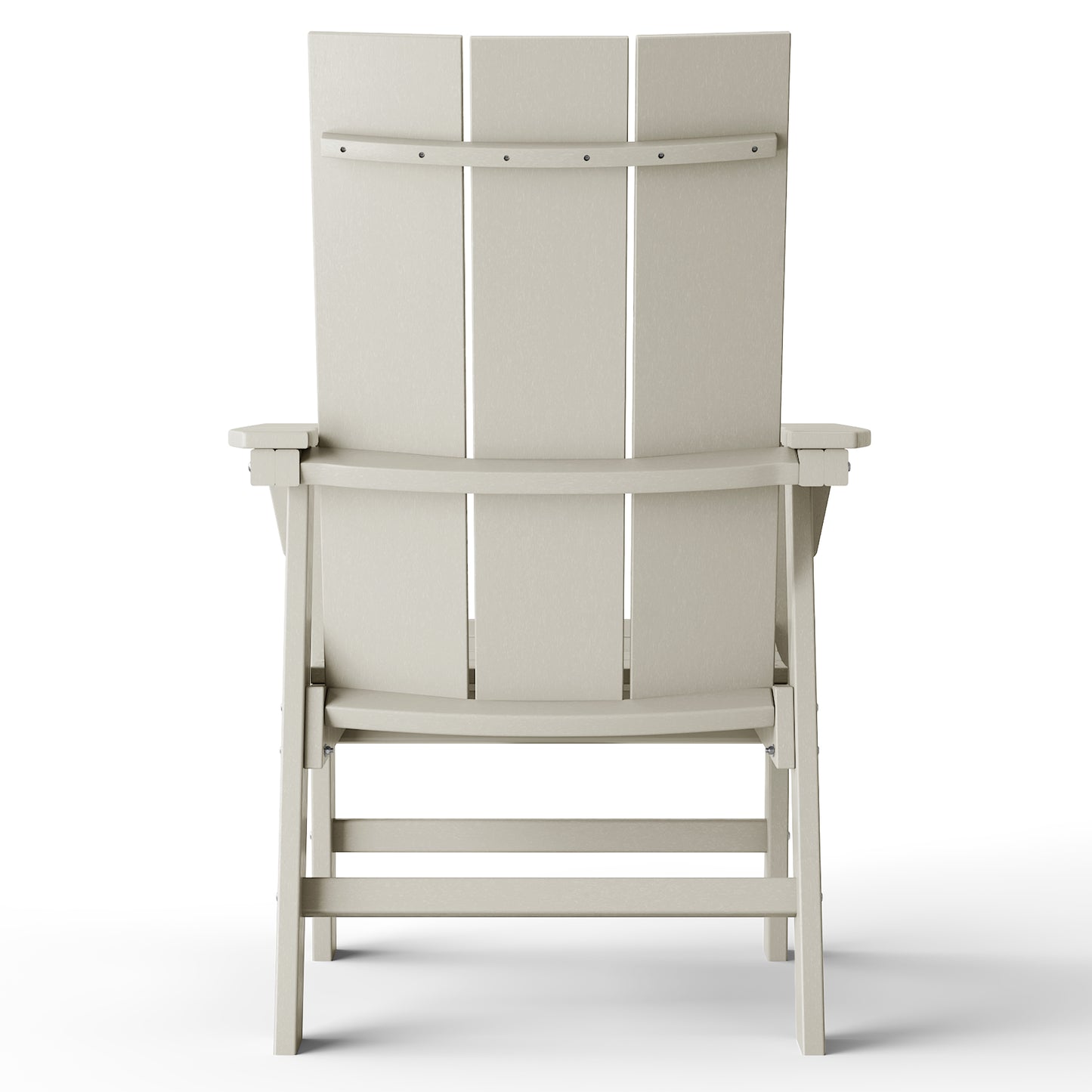 Malibu Modern All-Weather Outdoor Contoured Adirondack Dining Chair Seahawk Designs Patio Dining Chairs