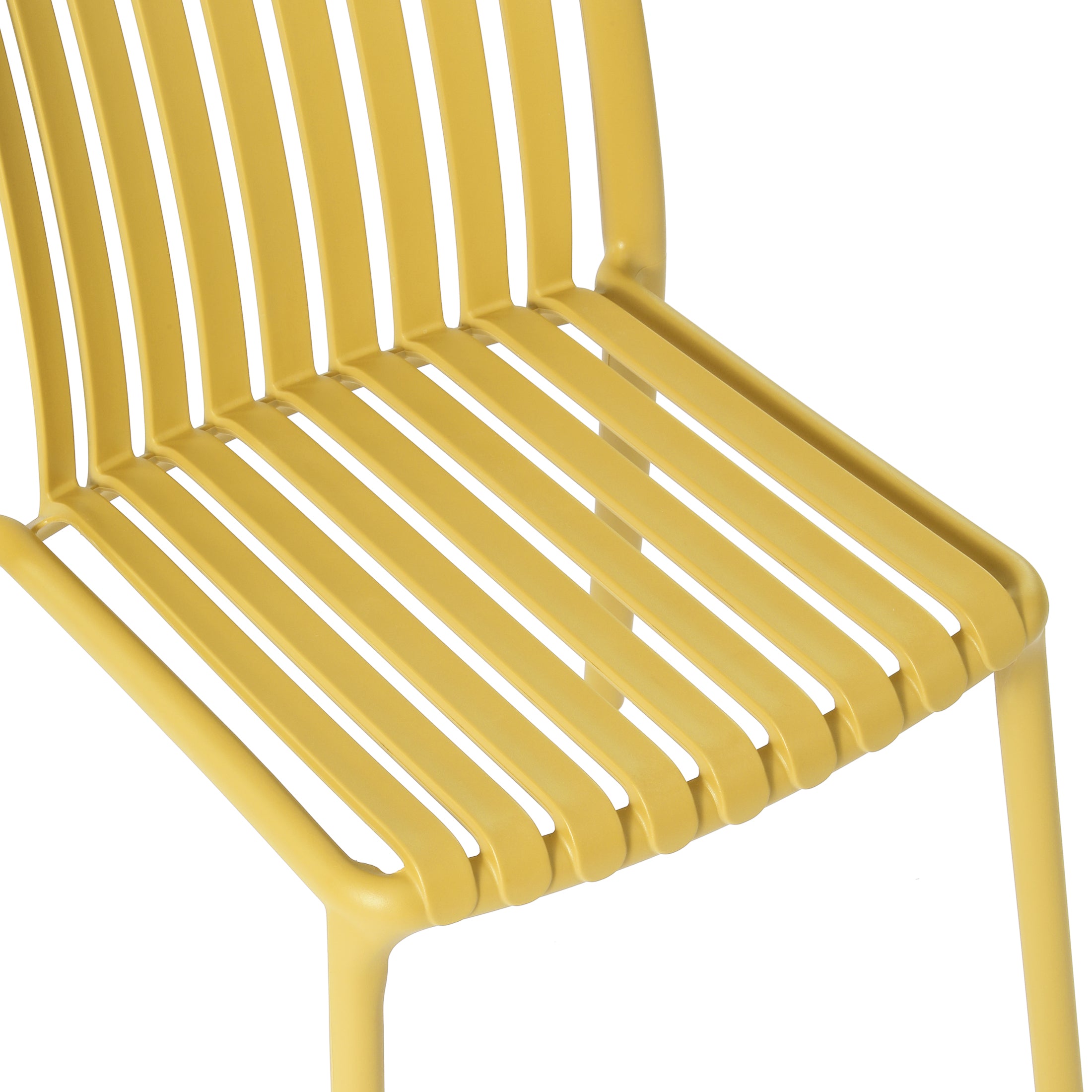 Polyform Stacking Dining Side Chair (Set of 2) Seahawk Designs Patio Dining Chairs