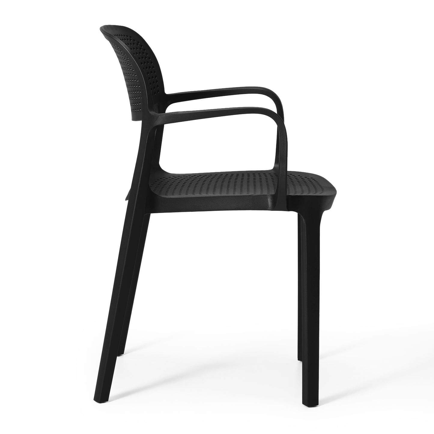 Polyform Stacking Dining Arm Chair (Set of 2) Seahawk Designs Patio Dining Chairs
