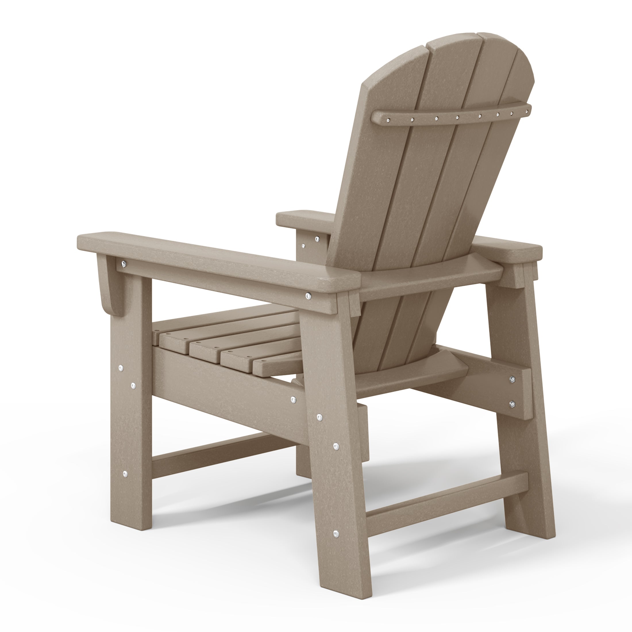 Tiny Terraces Kids' All-Weather Outdoor Poly Adirondack Chair Seahawk Designs Kids Adirondack Chairs