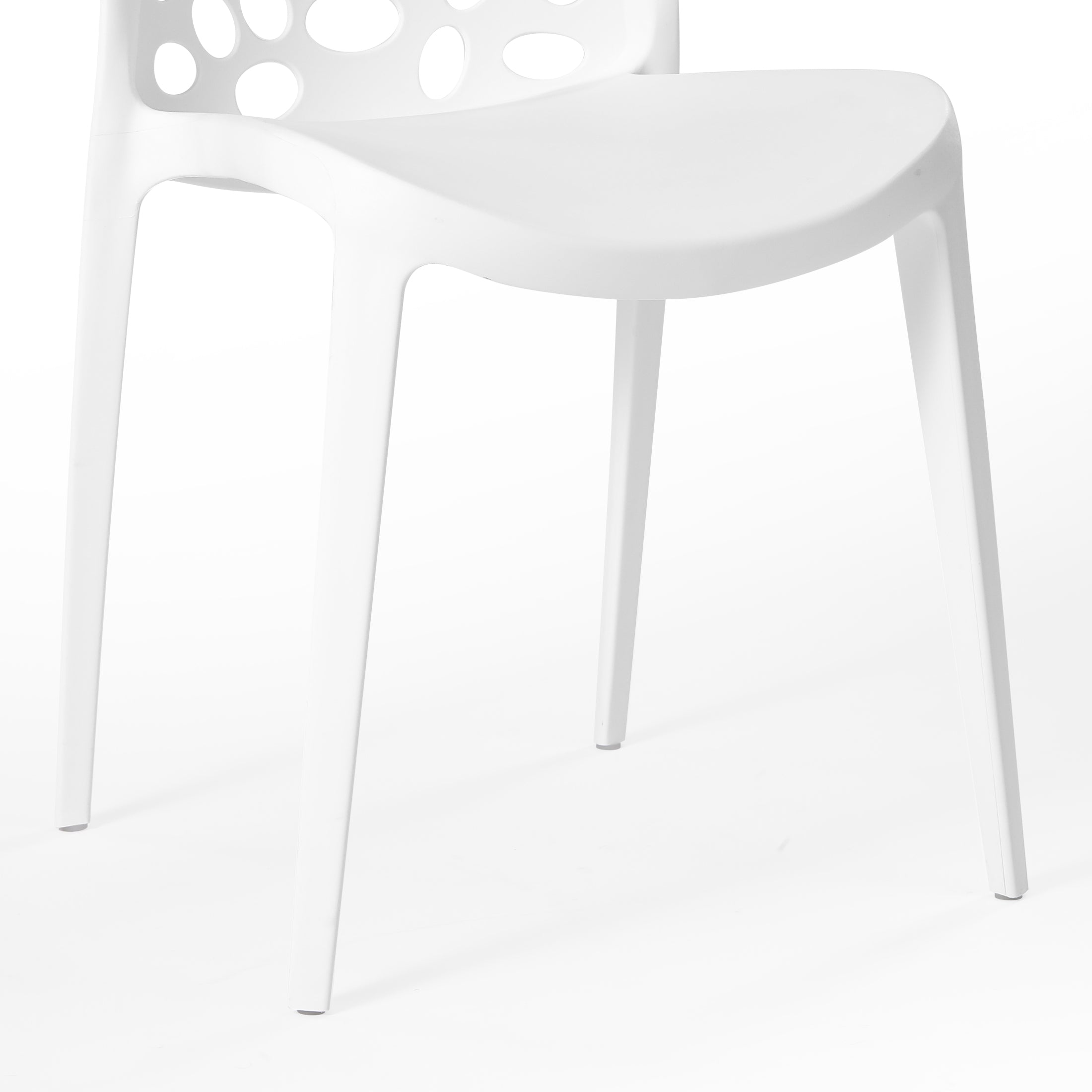 Polyform Stacking Dining Side Chair (Set of 2) Seahawk Designs Patio Dining Chairs