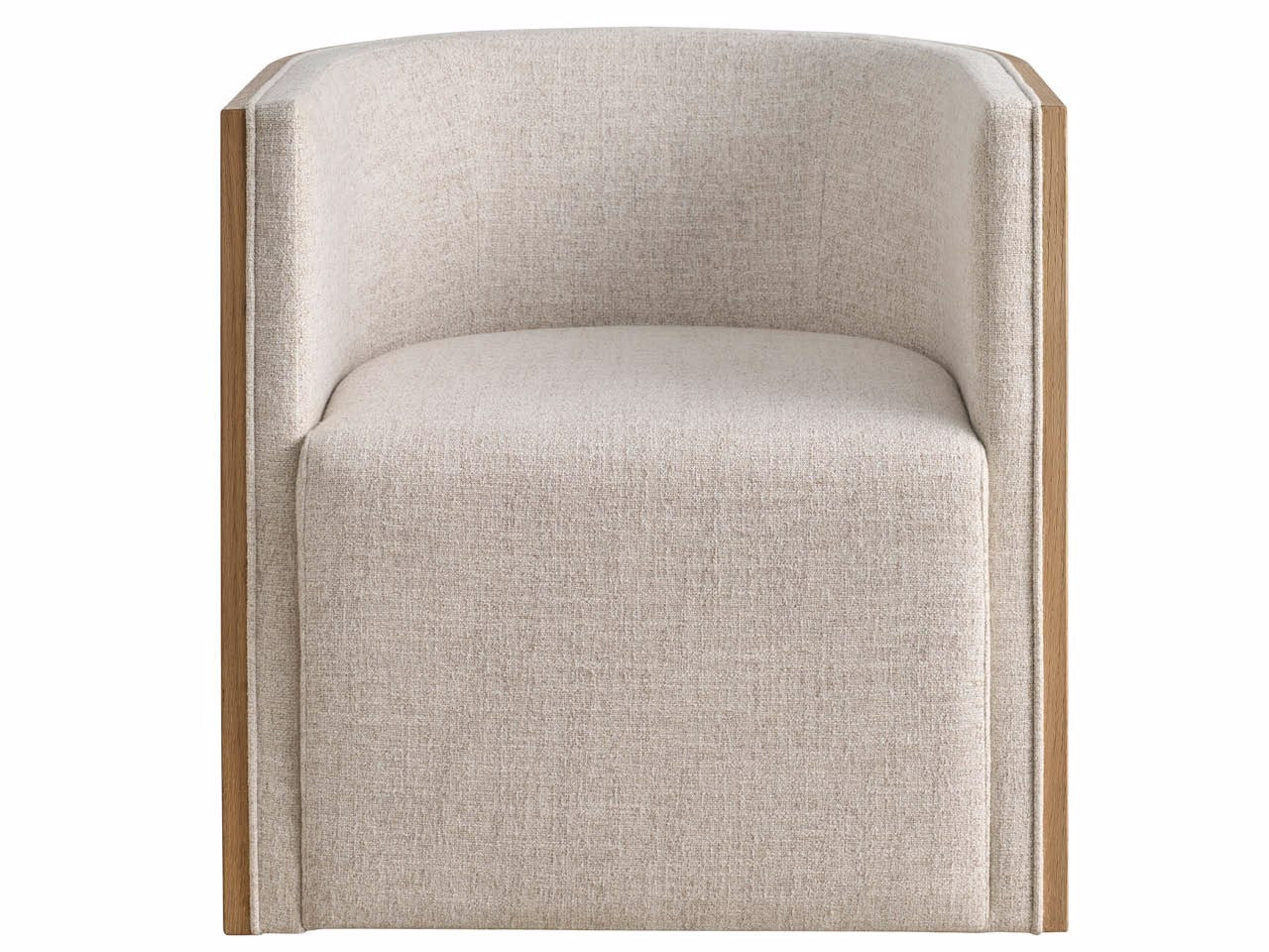Universal Furniture Avaline Tanner Swivel Chair — Monique Linen — Skylark — Avaline Collection