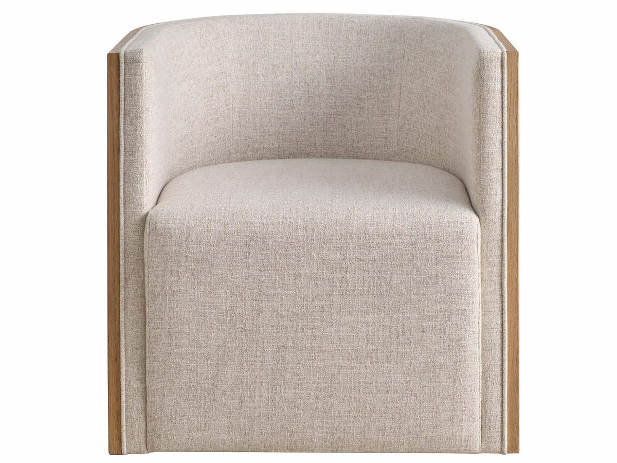 Universal Furniture Avaline Tanner Swivel Chair — Monique Linen — Skylark — Avaline Collection