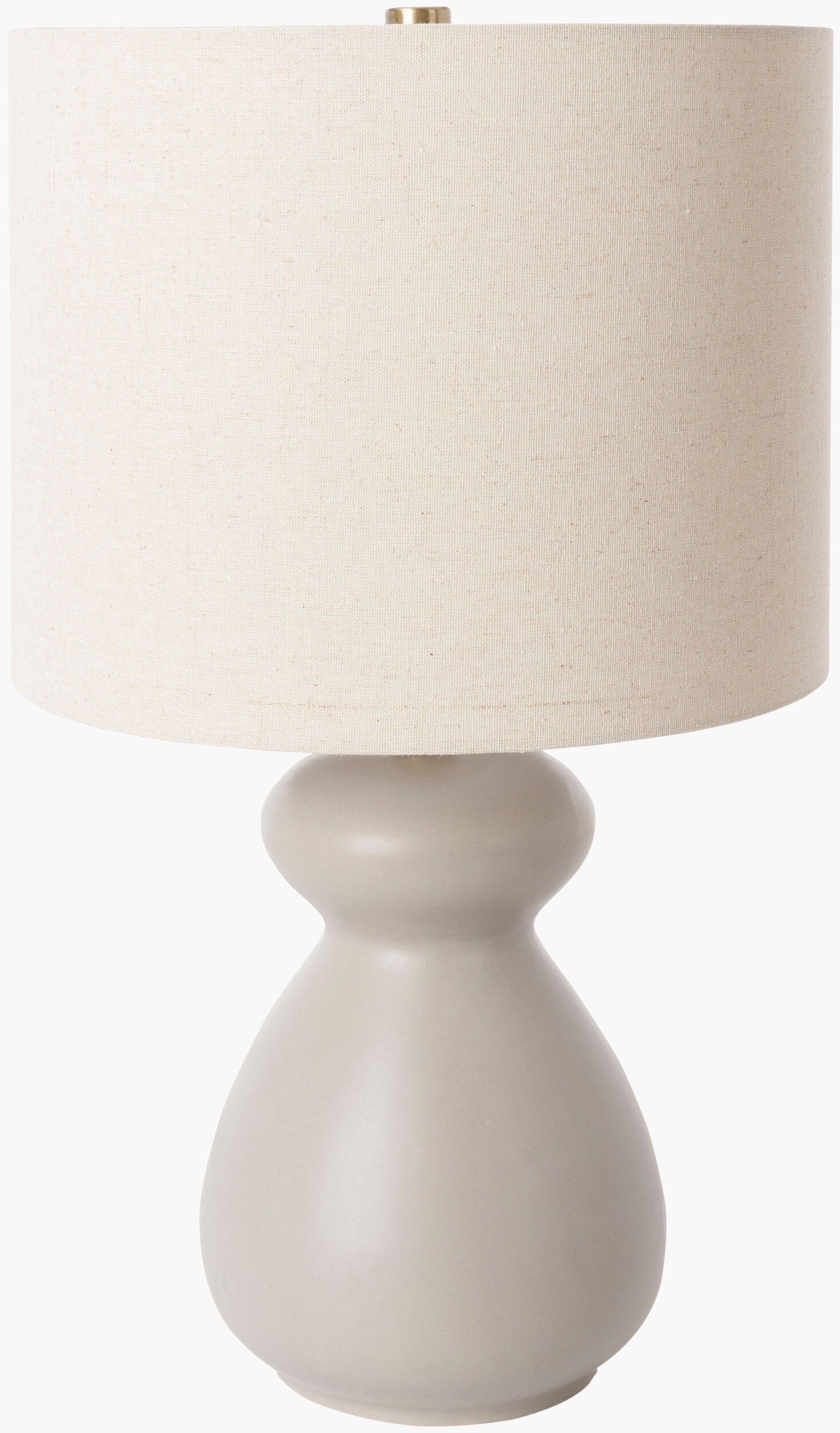 Tubular Accent Table Lamp — Gray
