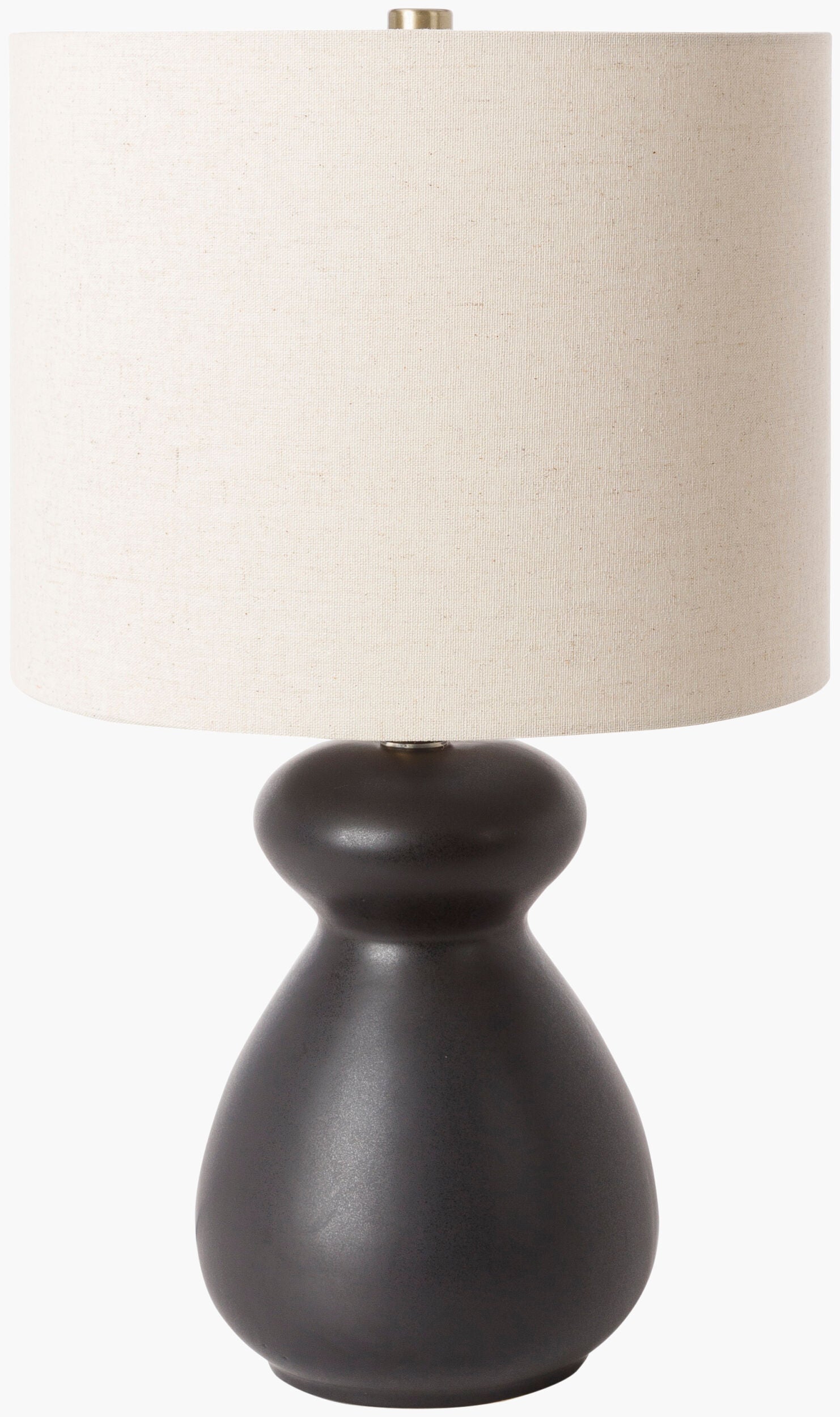 Tubular Accent Table Lamp — Black