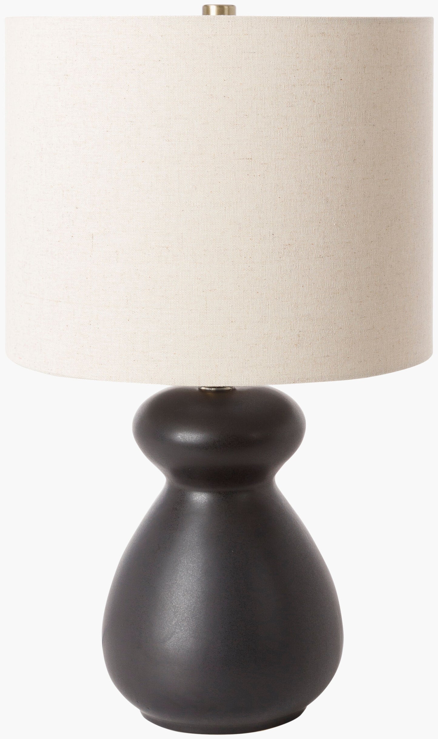 Tubular Accent Table Lamp — Black