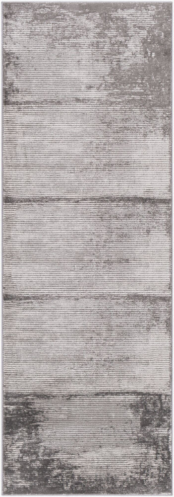 Tibetan Machine Woven Rug — Charcoal/Gray