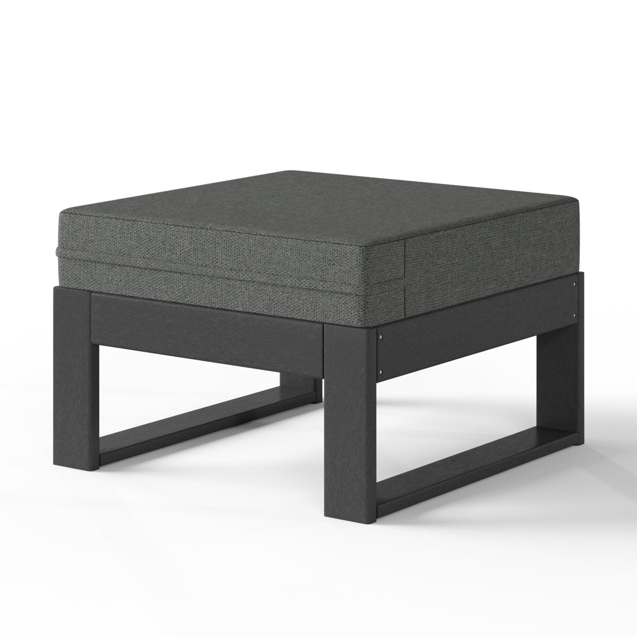 Signature All-Weather Outdoor Modular Patio Deep Seating Ottoman Seahawk Designs Patio Ottomans