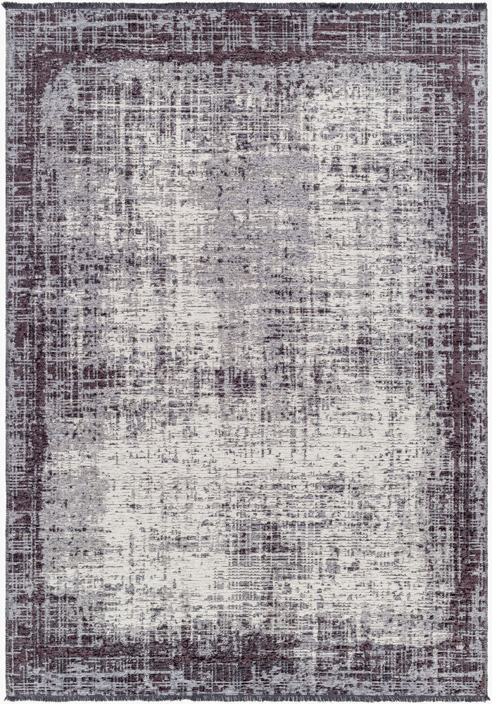Toscana Machine Woven Rug — Charcoal/Cream