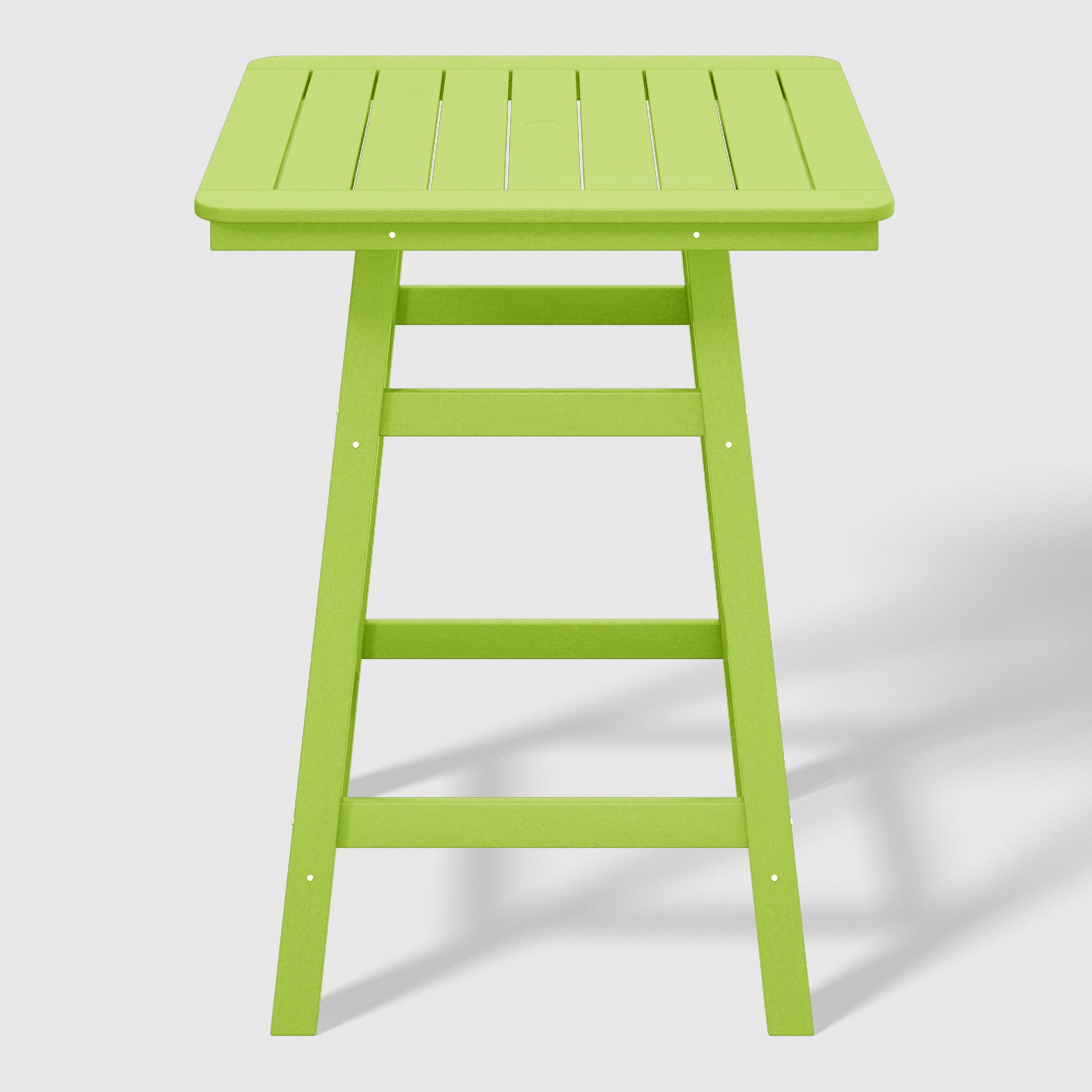 Stockholm All-Weather Outdoor Square Counter Table (31" Top) Seahawk Designs Patio Bar Tables