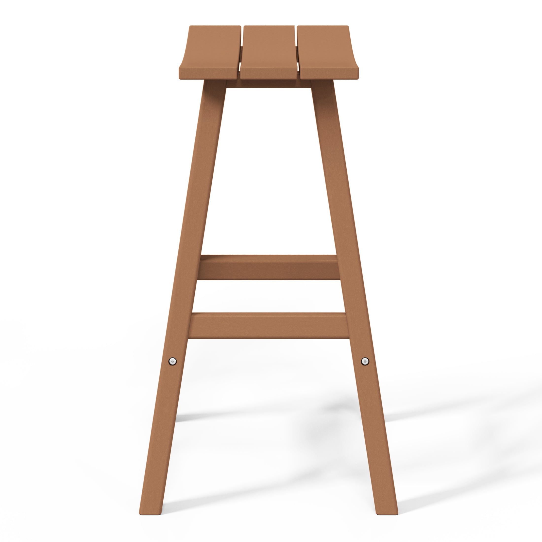 Stockholm All-Weather Outdoor Saddle Bar Stool (29" Height) Seahawk Designs Patio Bar & Counter Stools