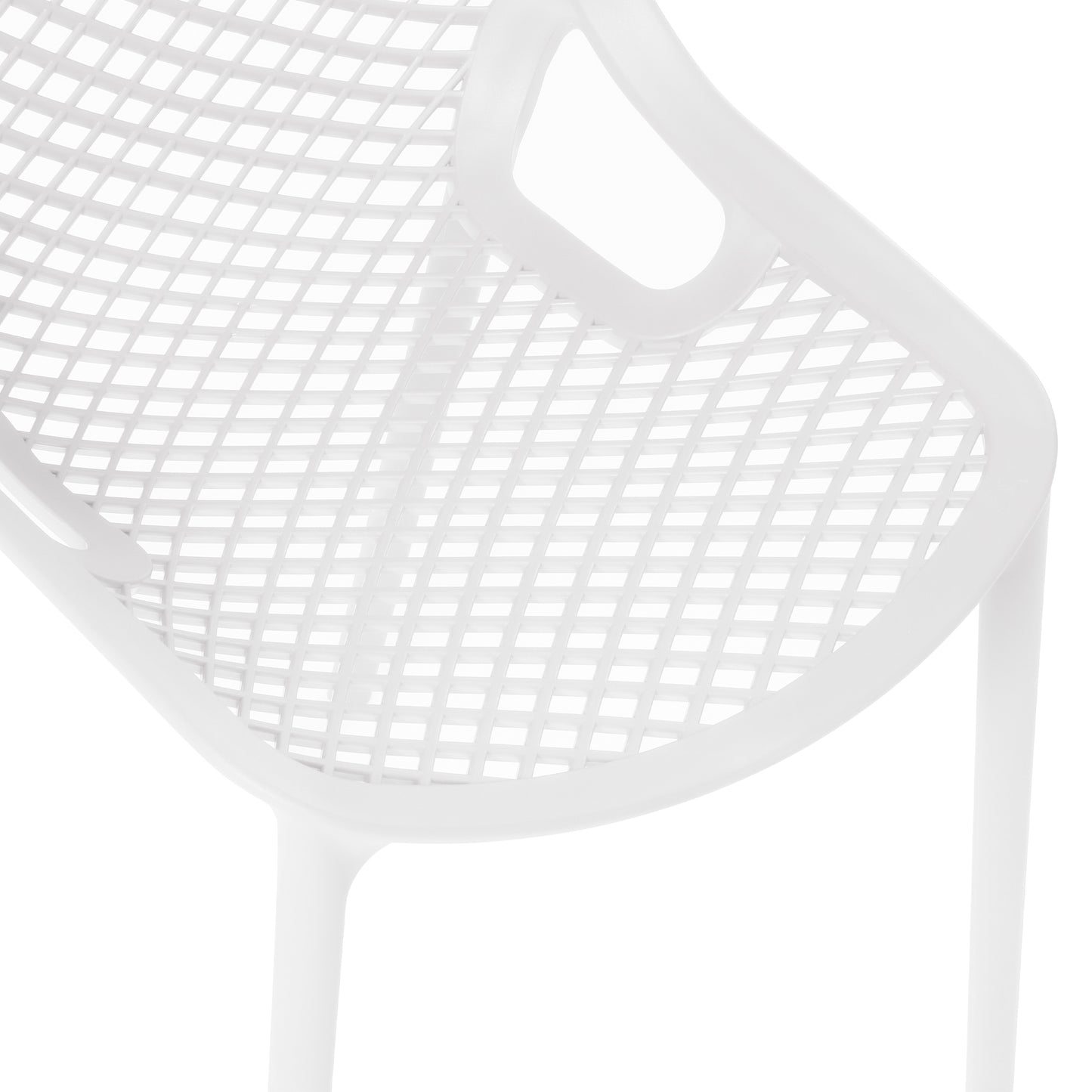 Polyform Stacking Dining Side Chair (Set of 2) Seahawk Designs Patio Dining Chairs
