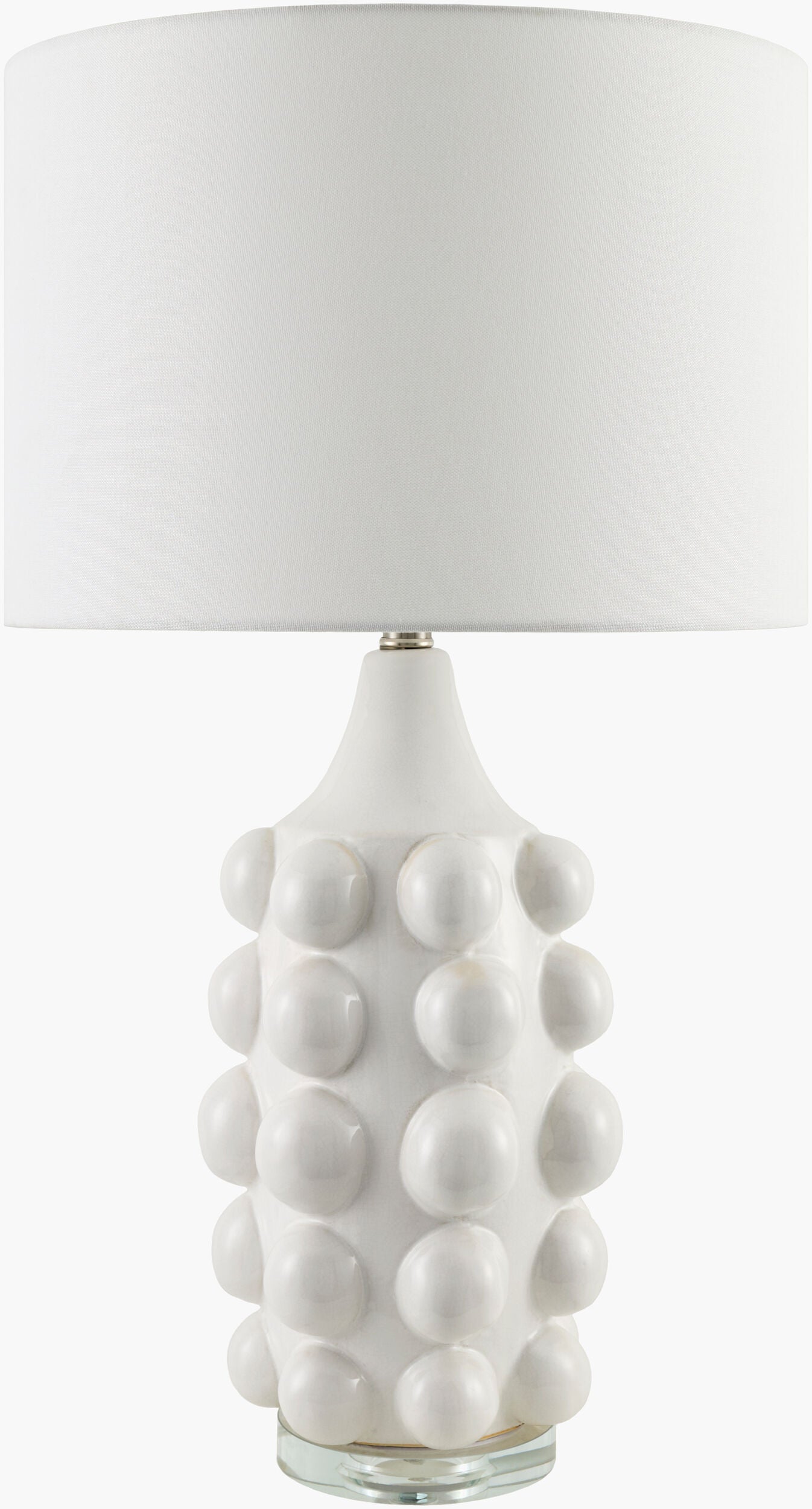 Terravi Accent Table Lamp — White