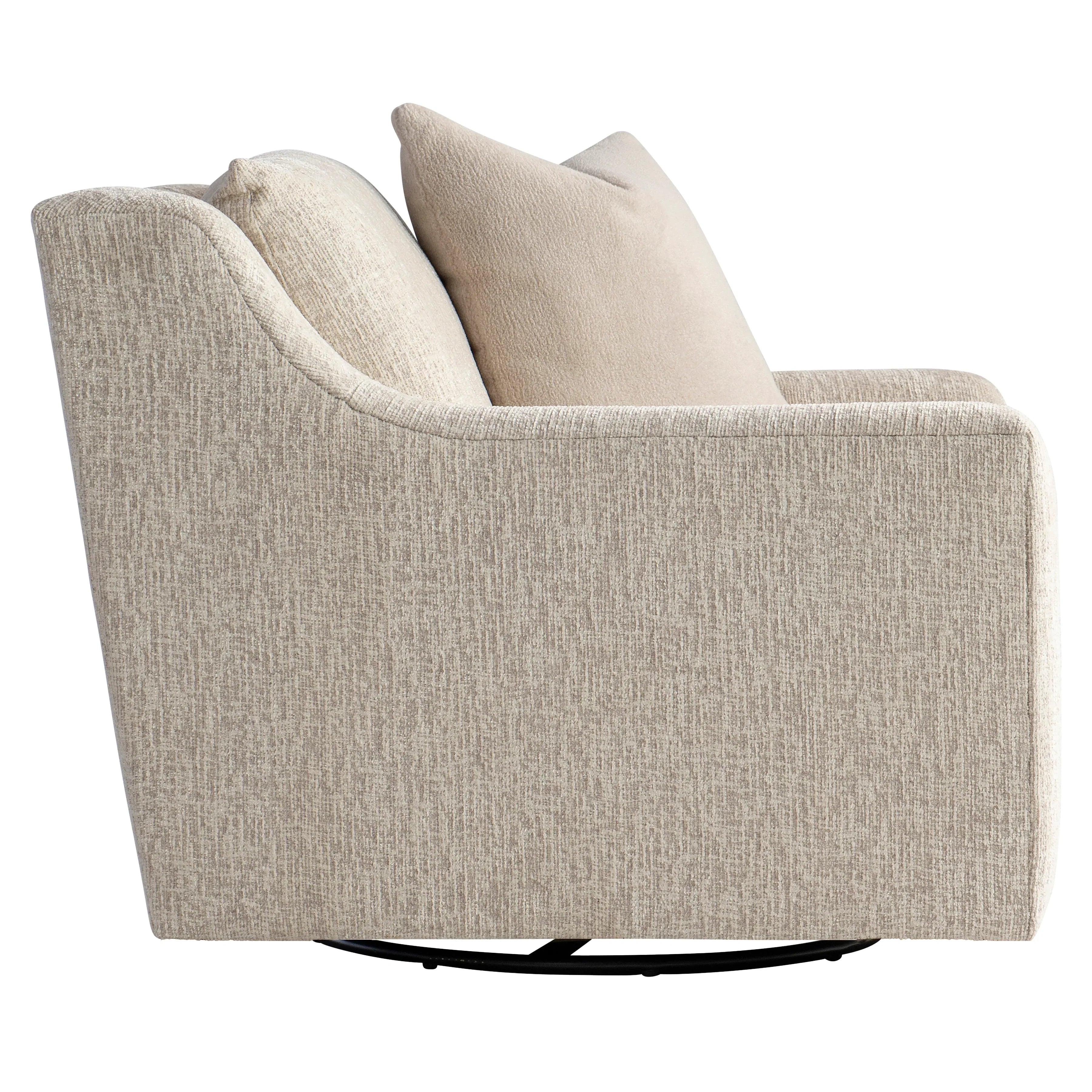 Gabi Fabric Swivel Chair Bernhardt Living